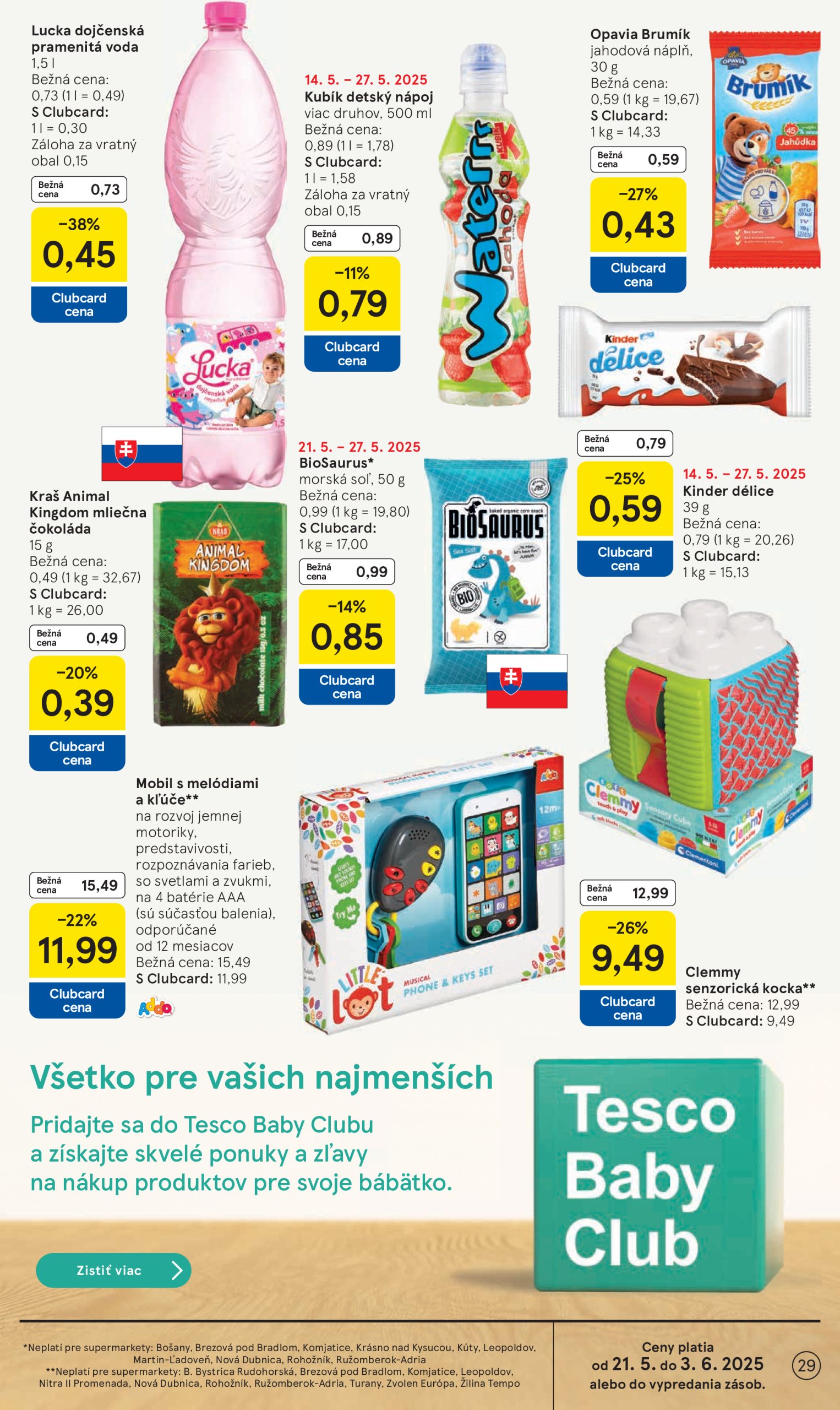 tesco - Tesco supermarket leták platný od 21.05. - 27.05. - page: 29