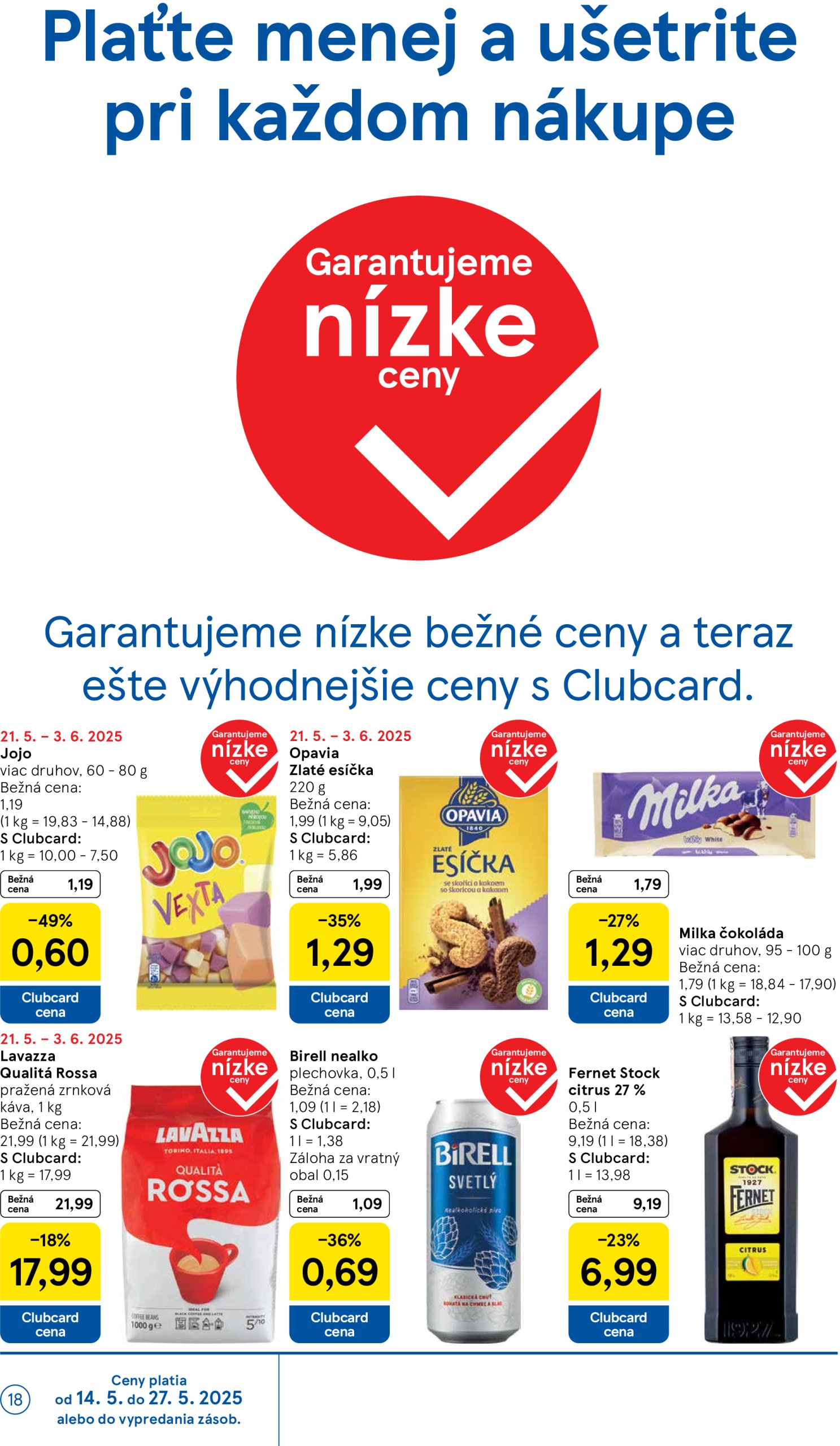 tesco - Tesco supermarket leták platný od 21.05. - 27.05. - page: 18