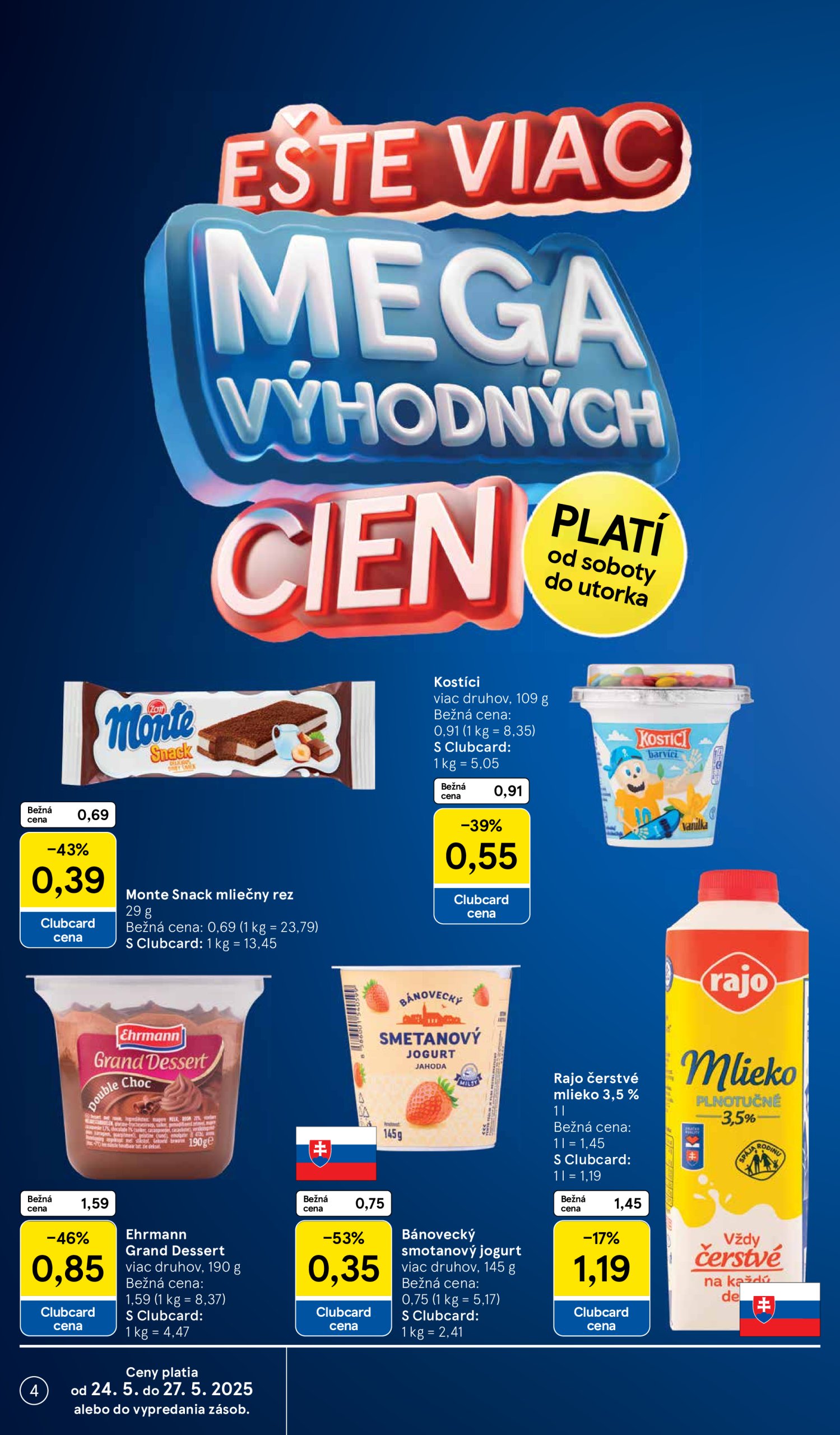 tesco - Tesco supermarket leták platný od 21.05. - 27.05. - page: 4