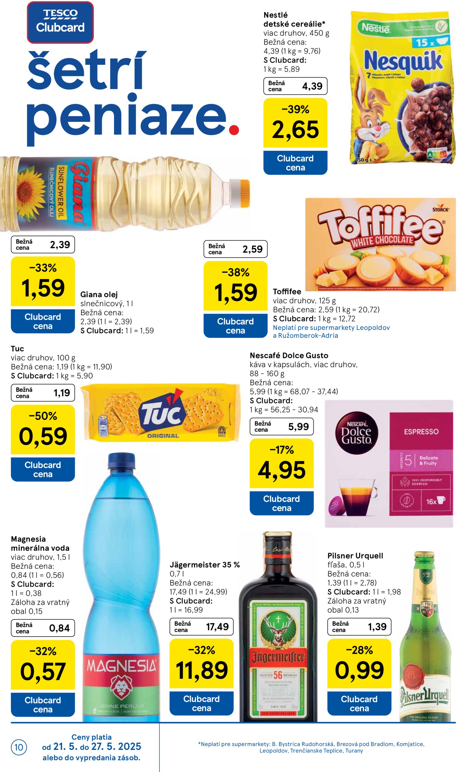 tesco - Tesco supermarket leták platný od 21.05. - 27.05. - page: 10