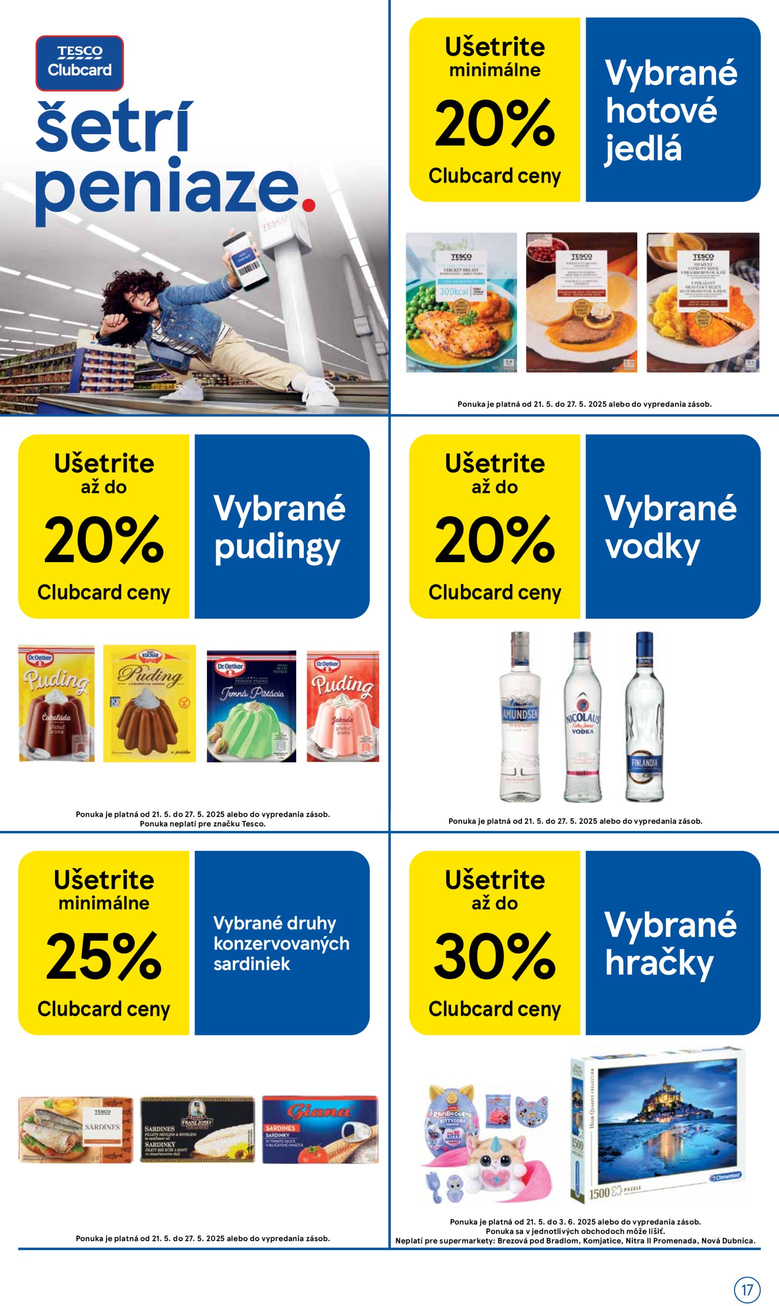 tesco - Tesco supermarket leták platný od 21.05. - 27.05. - page: 17