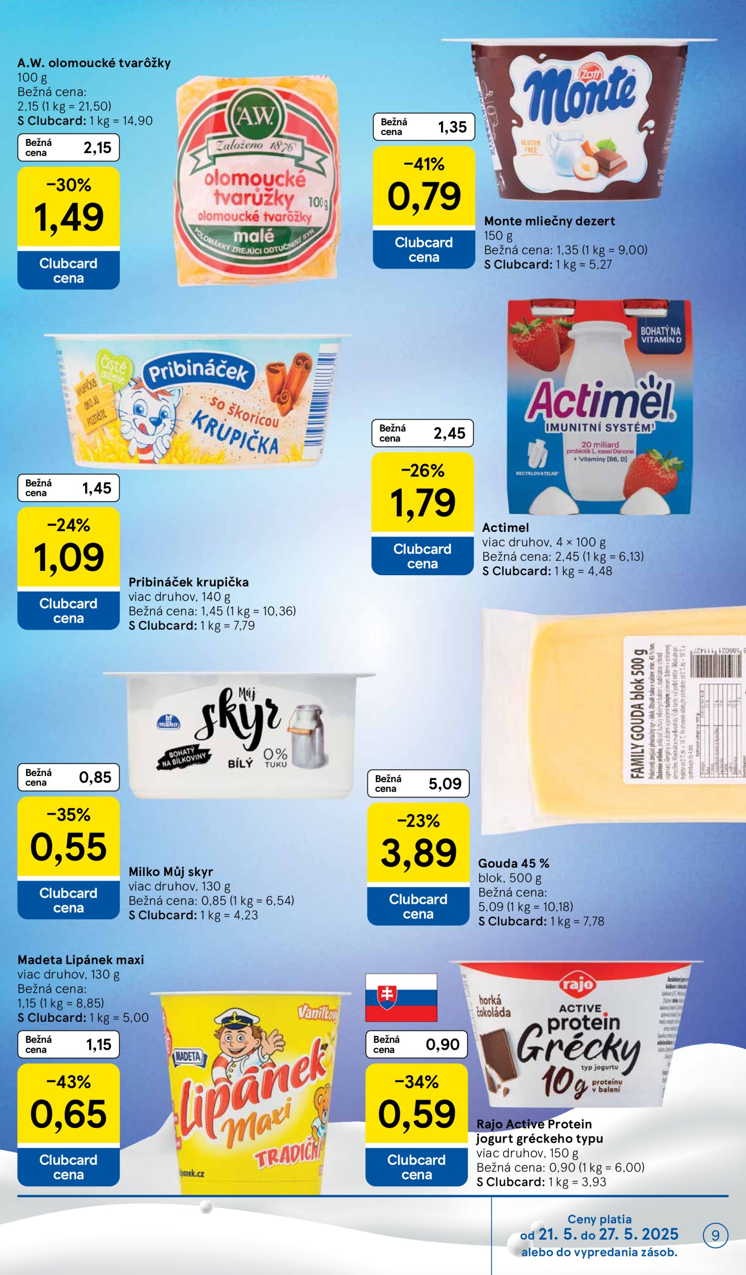 tesco - Tesco supermarket leták platný od 21.05. - 27.05. - page: 9