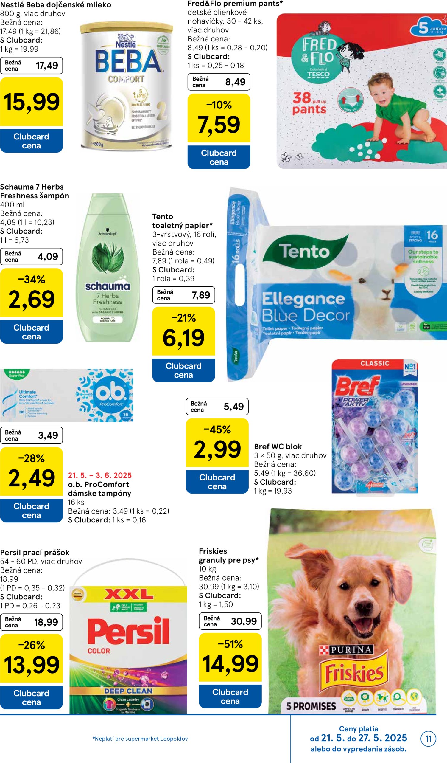 tesco - Tesco supermarket leták platný od 21.05. - 27.05. - page: 11