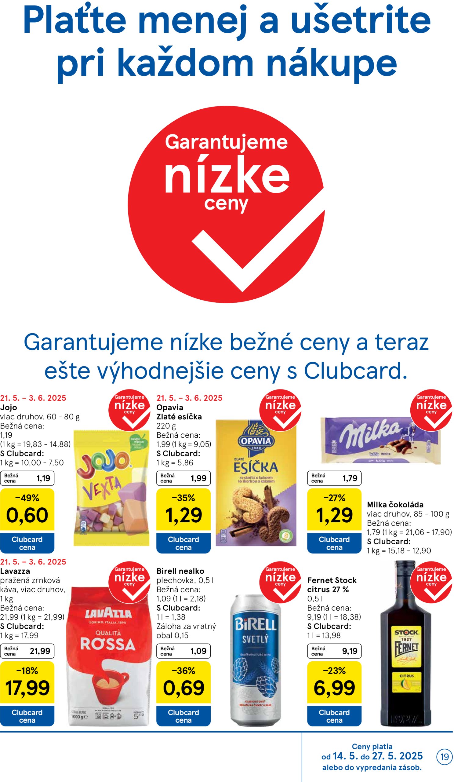 tesco - Tesco leták platný od 21.05. - 27.05. - page: 19 tesco - Tesco leták platný od 21.05. - 27.05. - page: 19