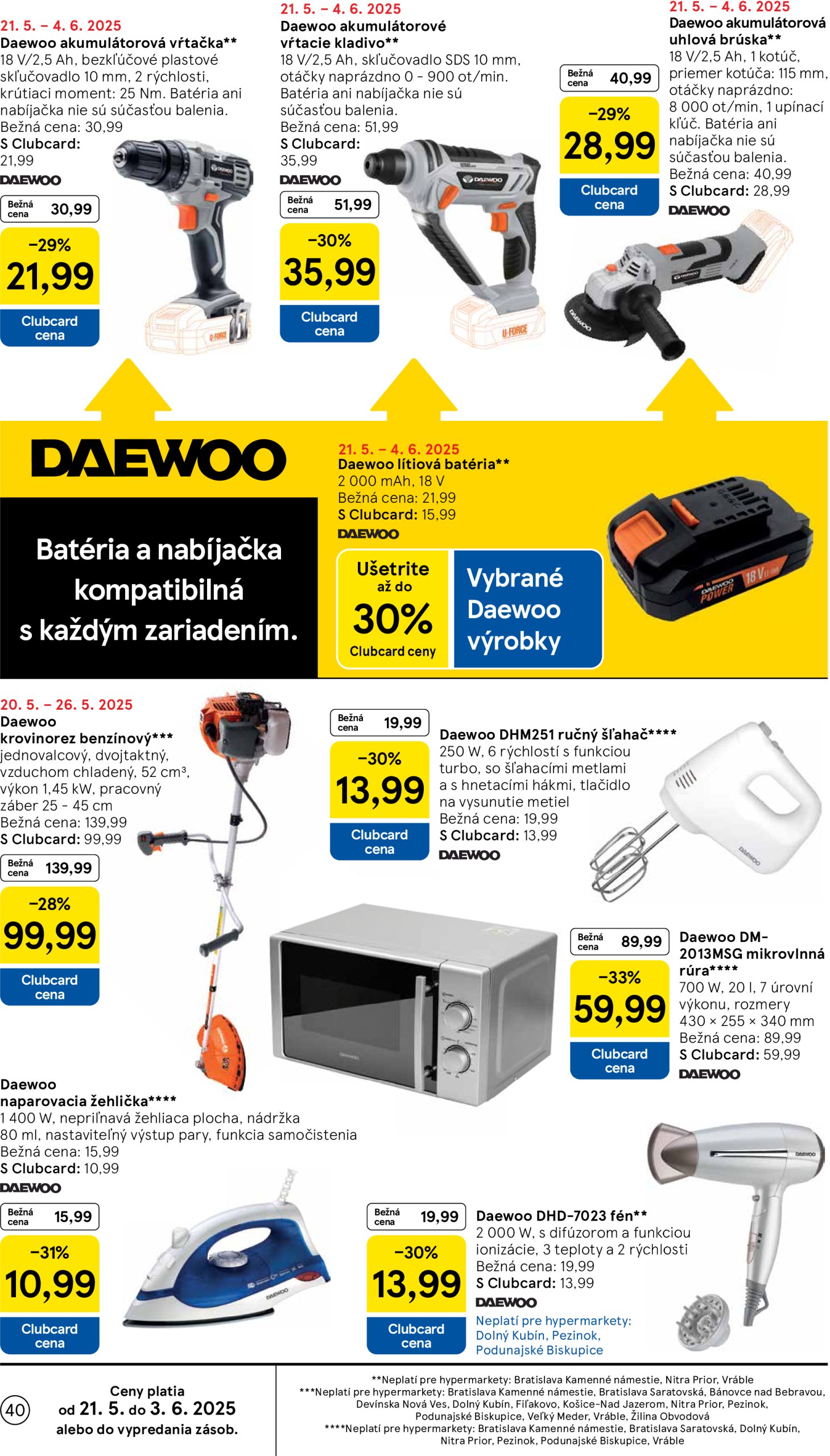 tesco - Tesco leták platný od 21.05. - 27.05. - page: 40 tesco - Tesco leták platný od 21.05. - 27.05. - page: 40