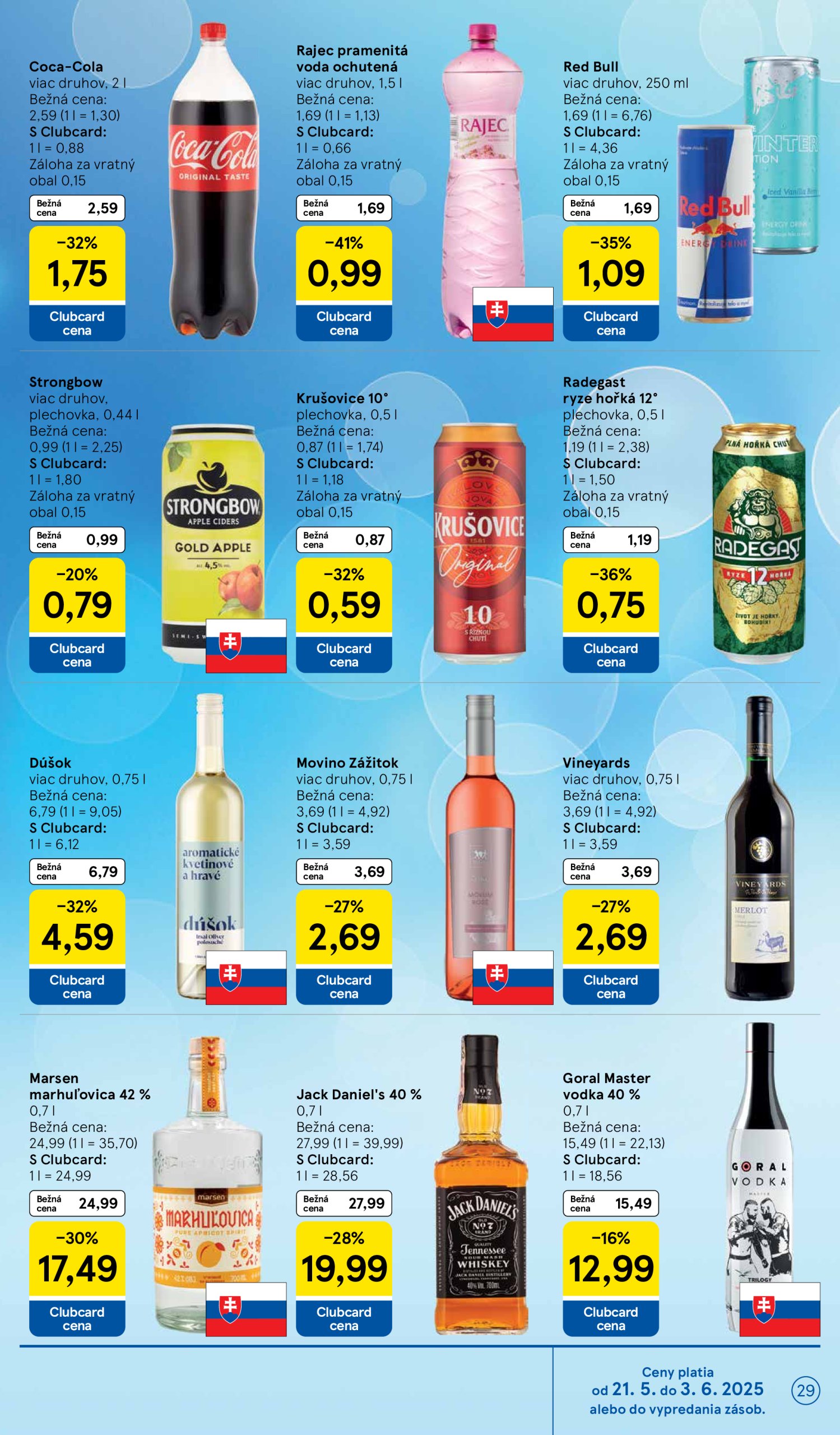 tesco - Tesco leták platný od 21.05. - 27.05. - page: 29 tesco - Tesco leták platný od 21.05. - 27.05. - page: 29