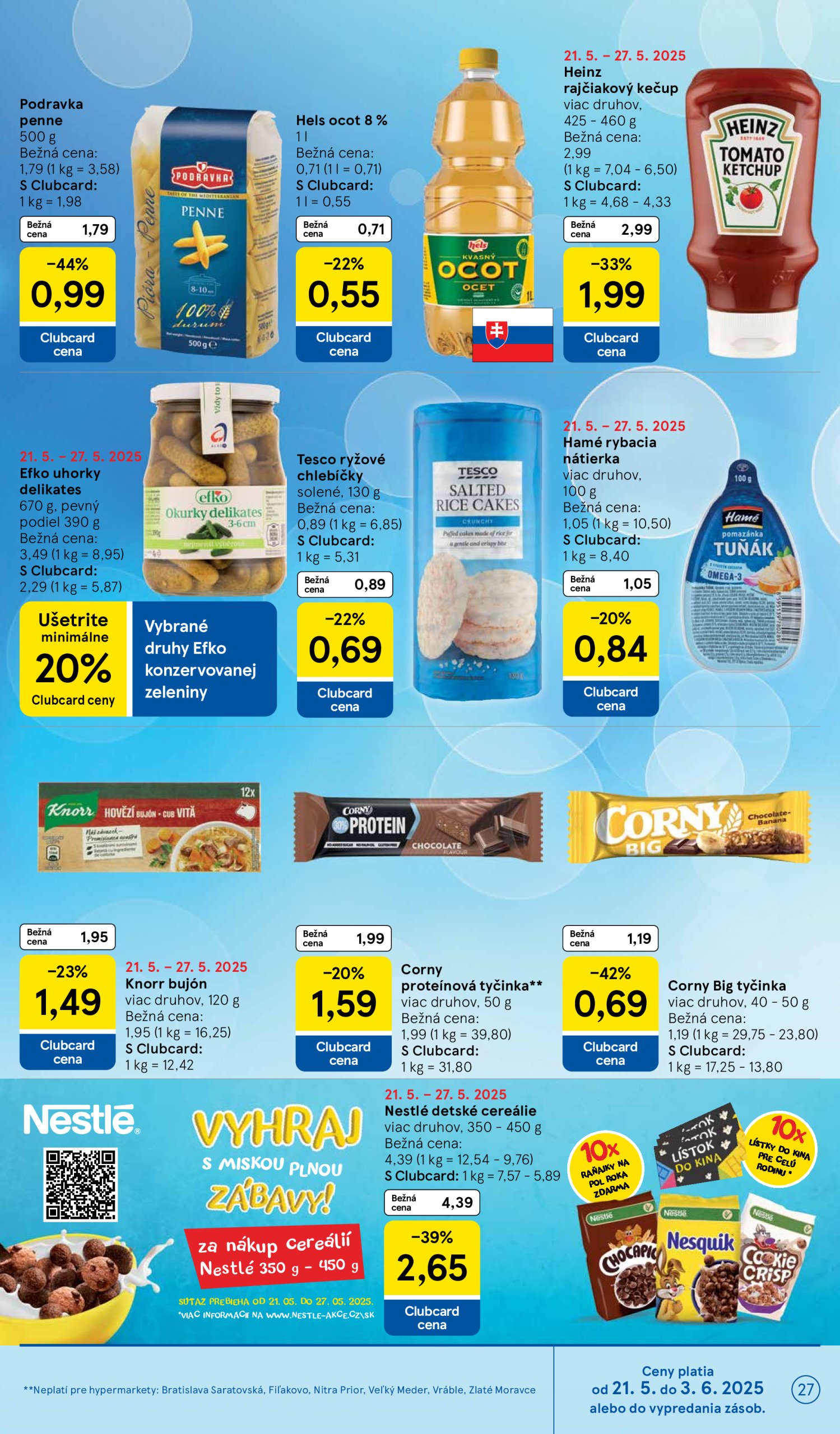 tesco - Tesco leták platný od 21.05. - 27.05. - page: 27 tesco - Tesco leták platný od 21.05. - 27.05. - page: 27