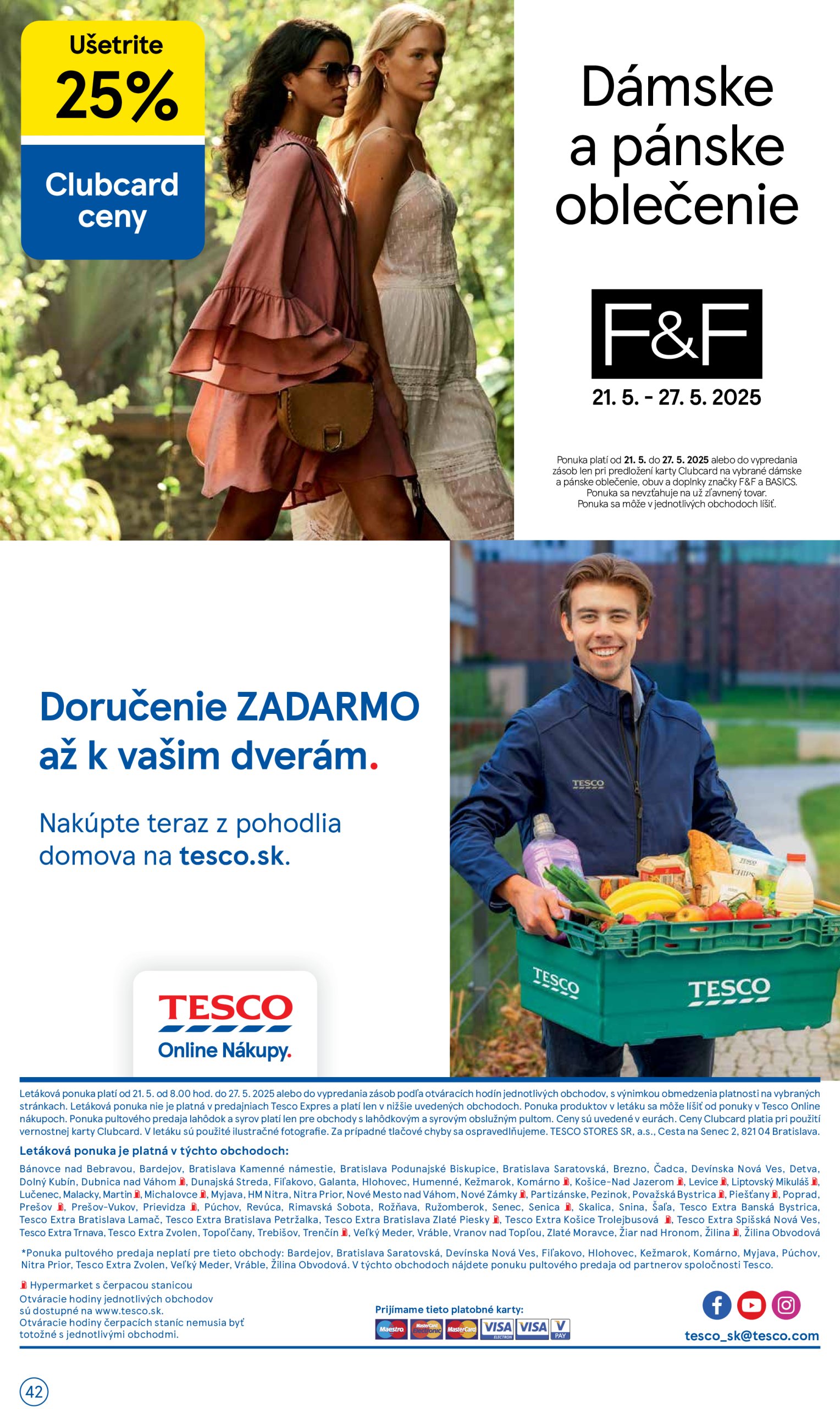 tesco - Tesco leták platný od 21.05. - 27.05. - page: 42 tesco - Tesco leták platný od 21.05. - 27.05. - page: 42