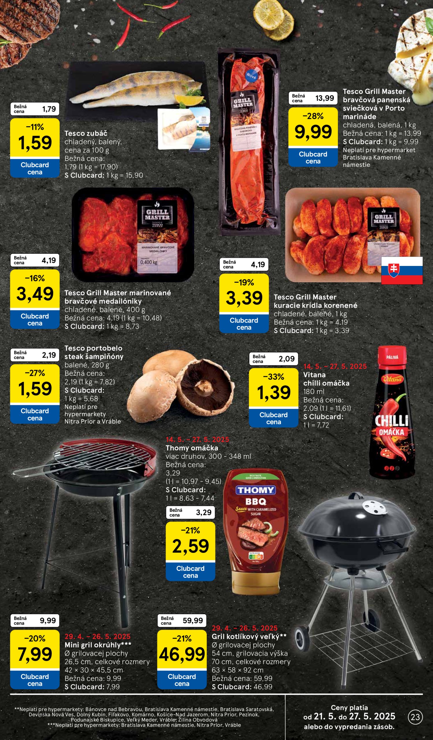 tesco - Tesco leták platný od 21.05. - 27.05. - page: 23 tesco - Tesco leták platný od 21.05. - 27.05. - page: 23