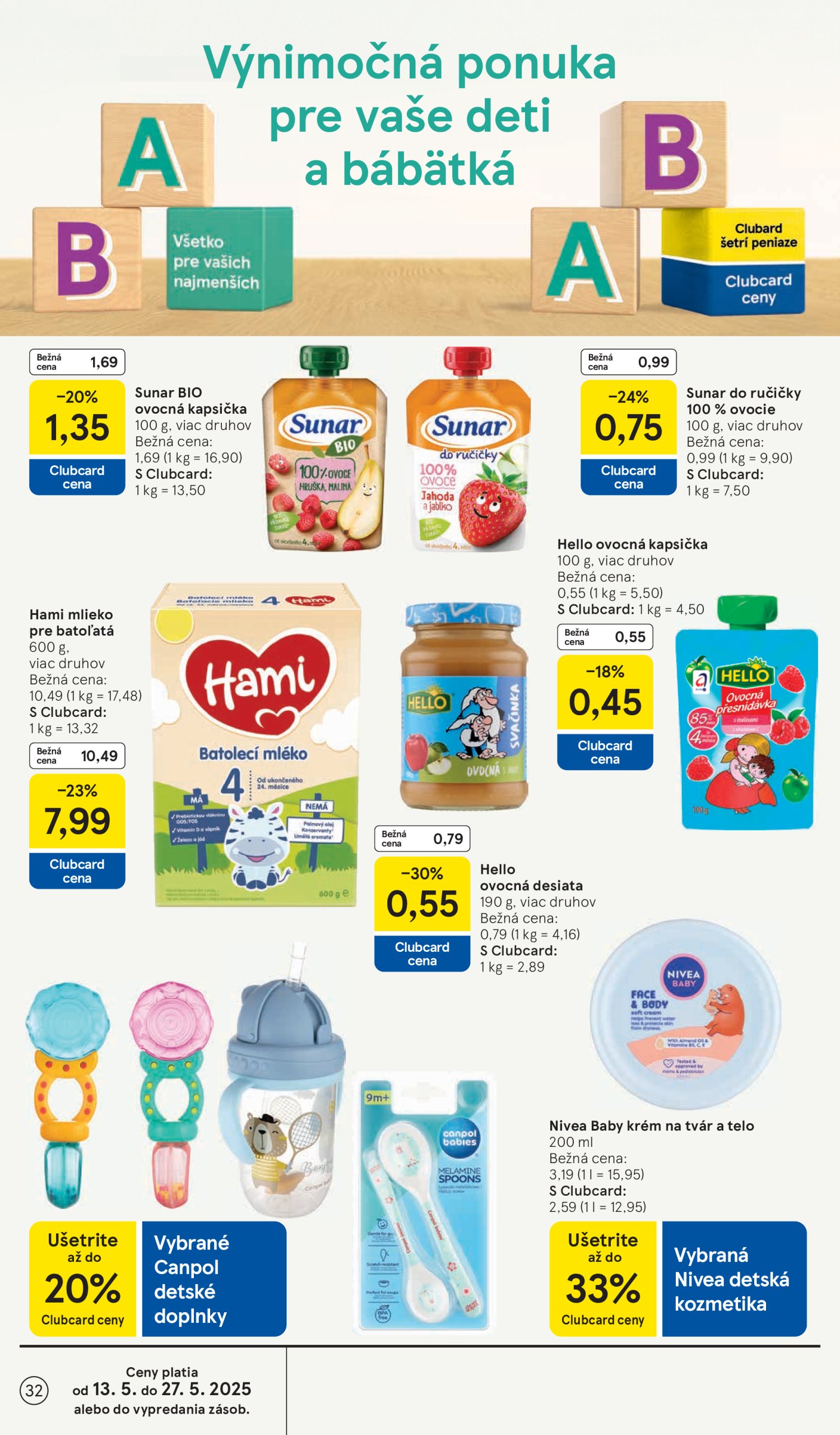 tesco - Tesco leták platný od 21.05. - 27.05. - page: 32 tesco - Tesco leták platný od 21.05. - 27.05. - page: 32