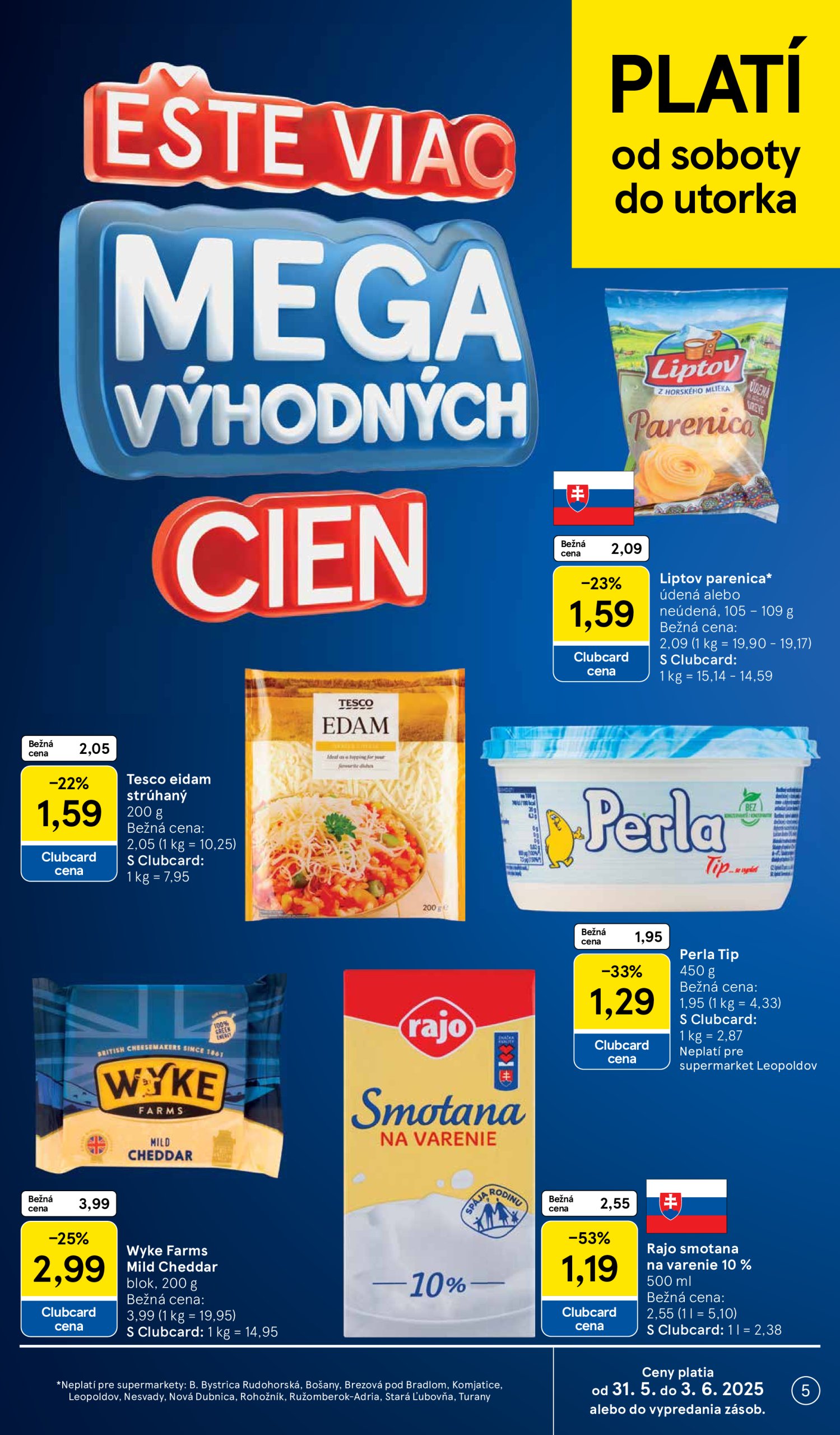 tesco - Tesco supermarket leták platný od 28.05. - 03.06. - page: 5