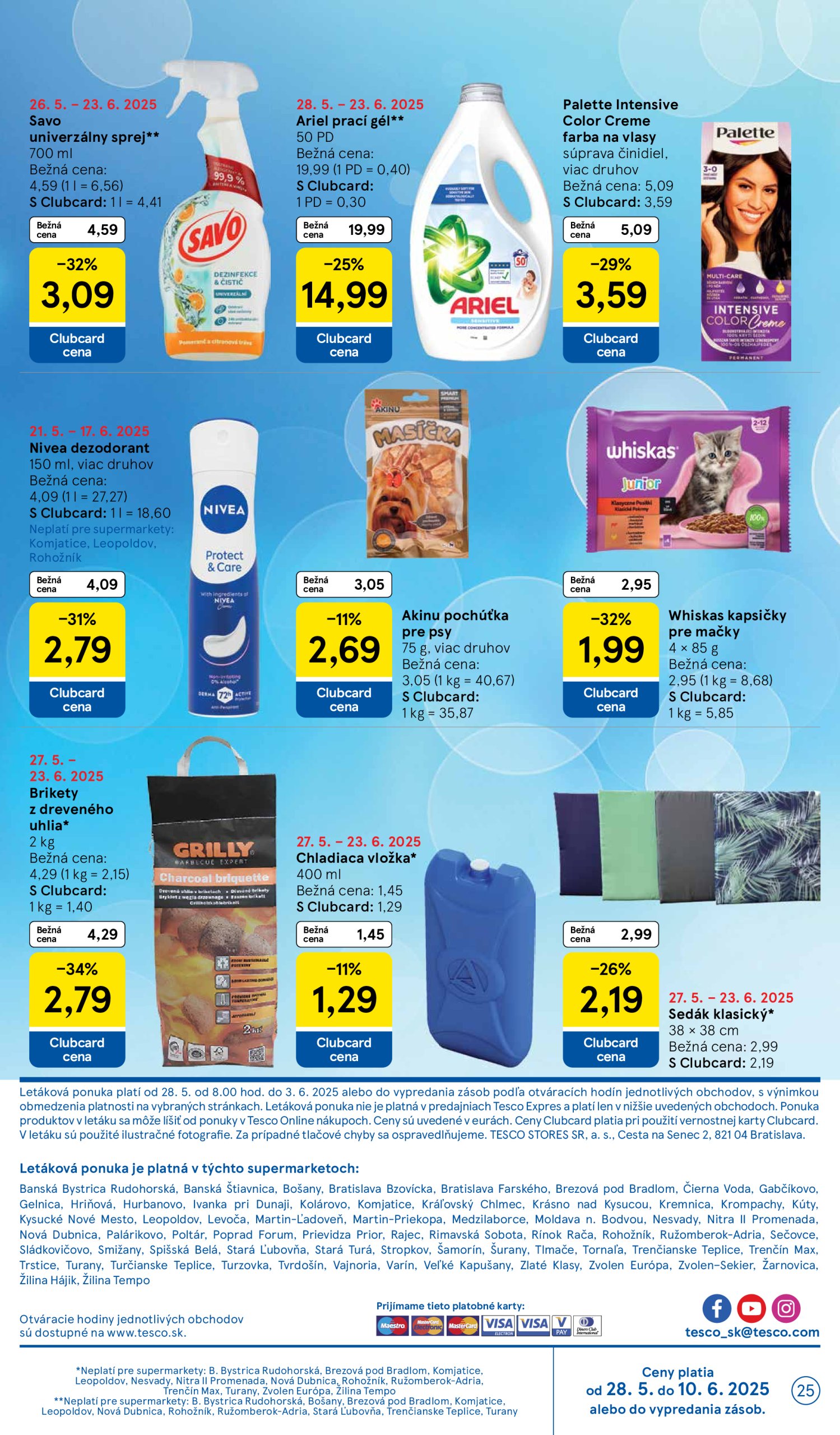 tesco - Tesco supermarket leták platný od 28.05. - 03.06. - page: 25
