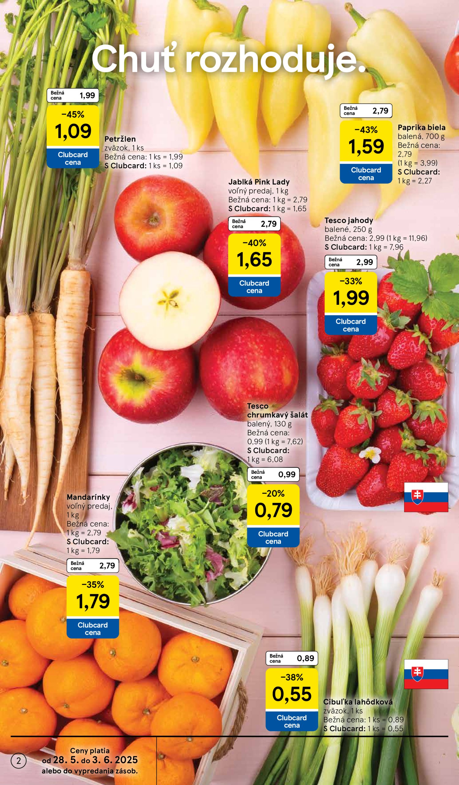 tesco - Tesco supermarket leták platný od 28.05. - 03.06. - page: 2