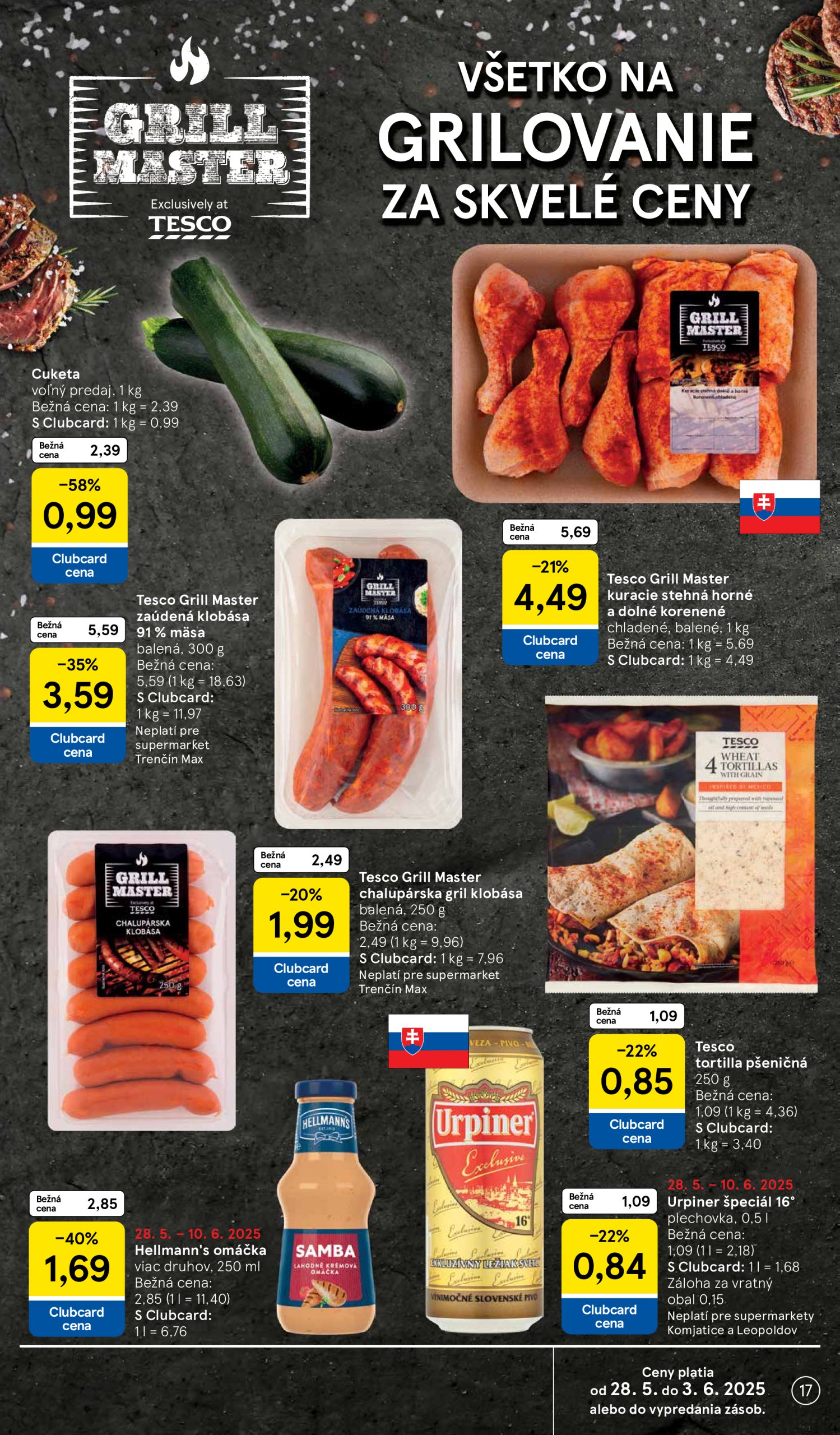 tesco - Tesco supermarket leták platný od 28.05. - 03.06. - page: 17
