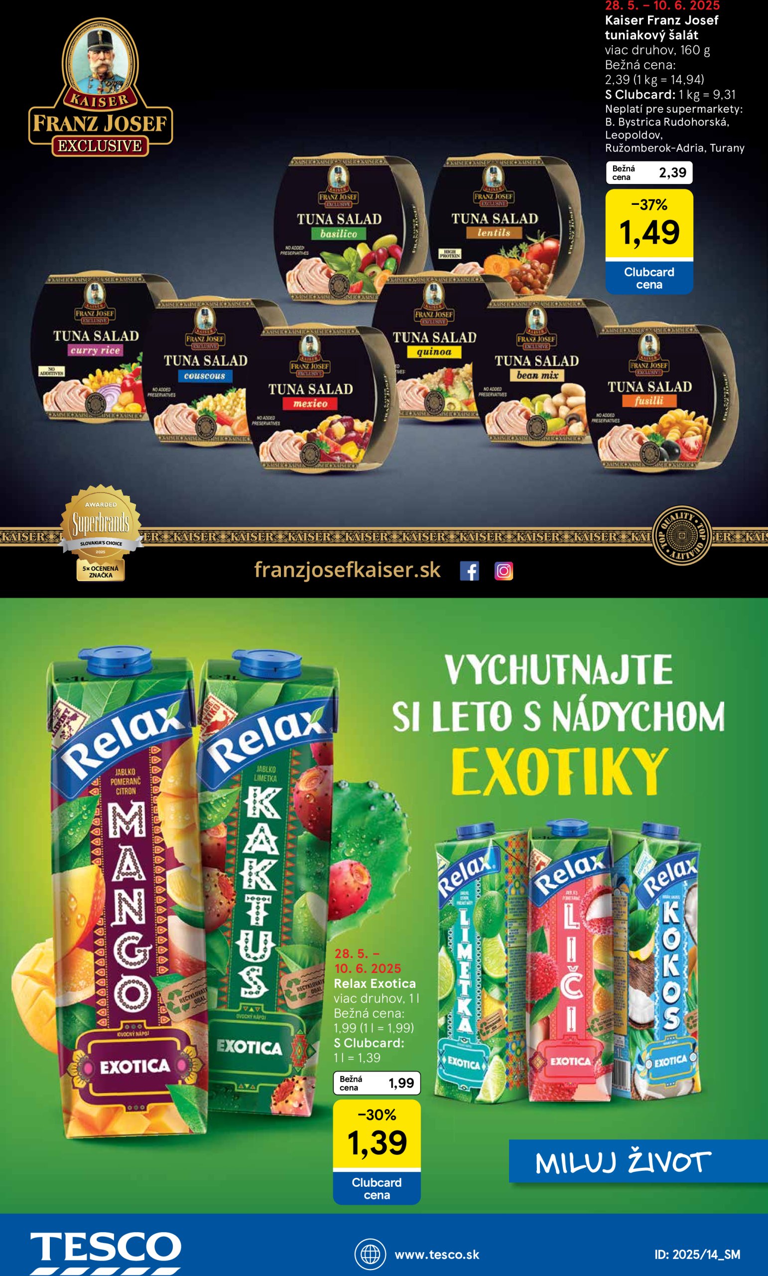 tesco - Tesco supermarket leták platný od 28.05. - 03.06. - page: 28
