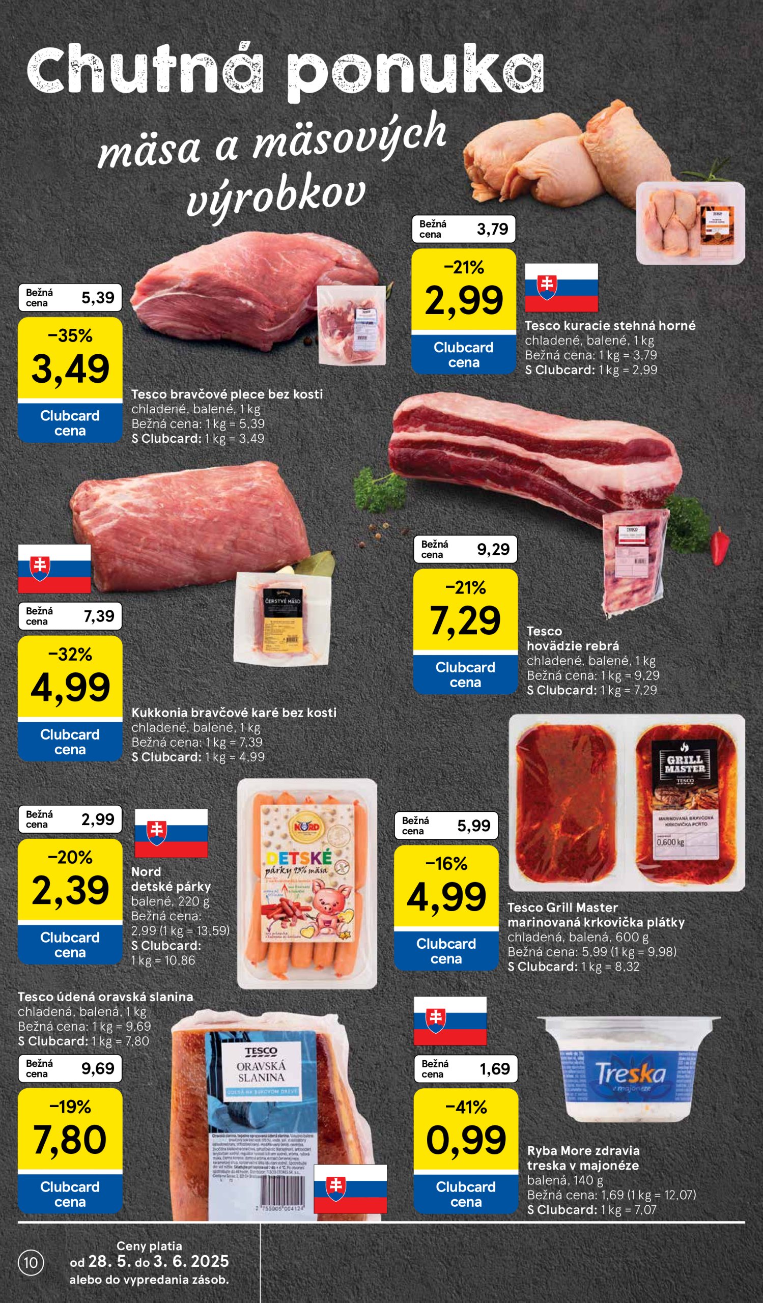 tesco - Tesco supermarket leták platný od 28.05. - 03.06. - page: 10