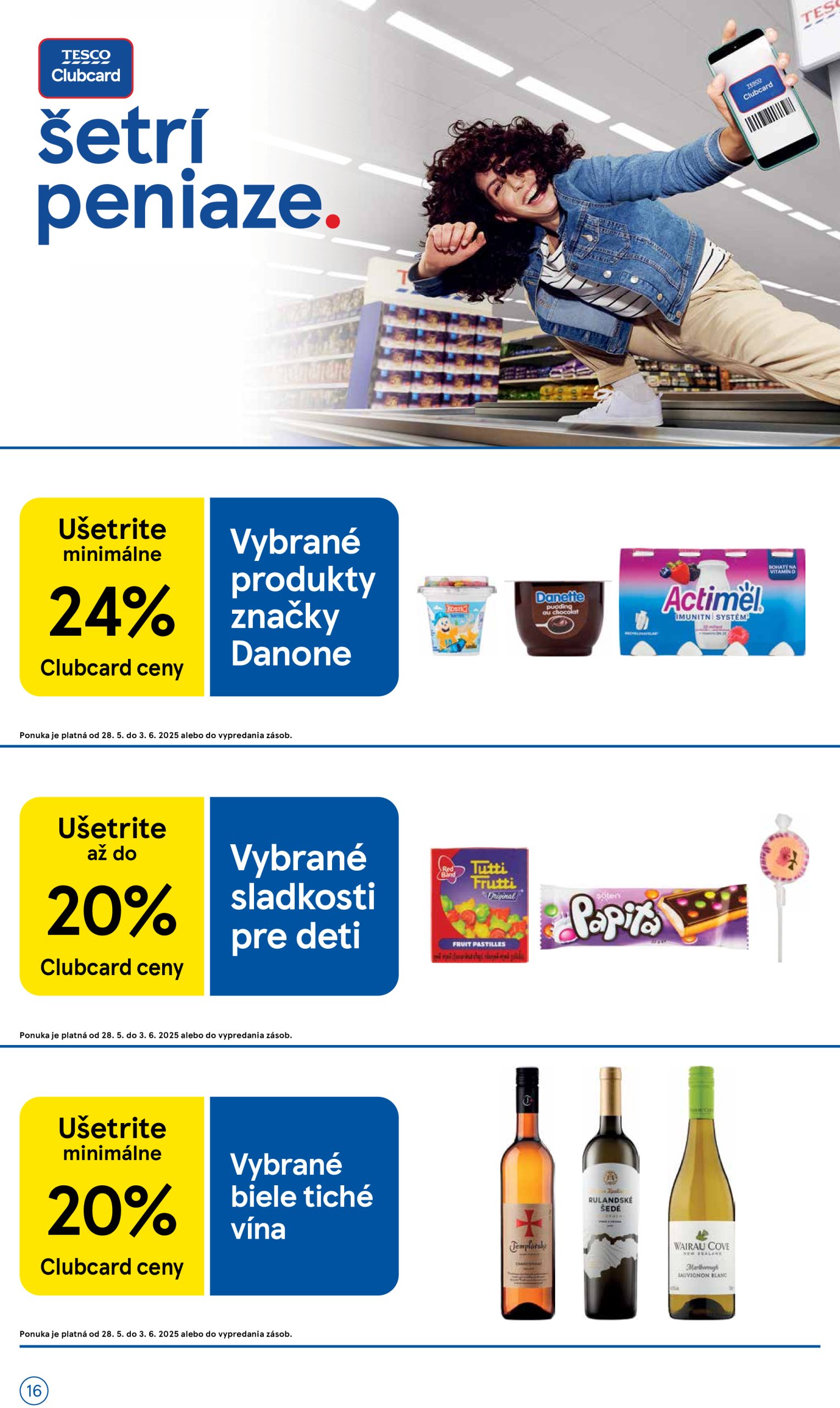 tesco - Tesco supermarket leták platný od 28.05. - 03.06. - page: 16