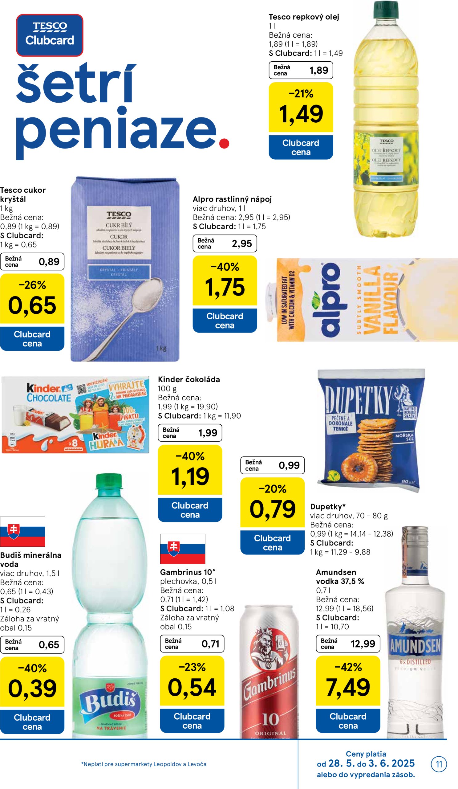 tesco - Tesco supermarket leták platný od 28.05. - 03.06. - page: 11