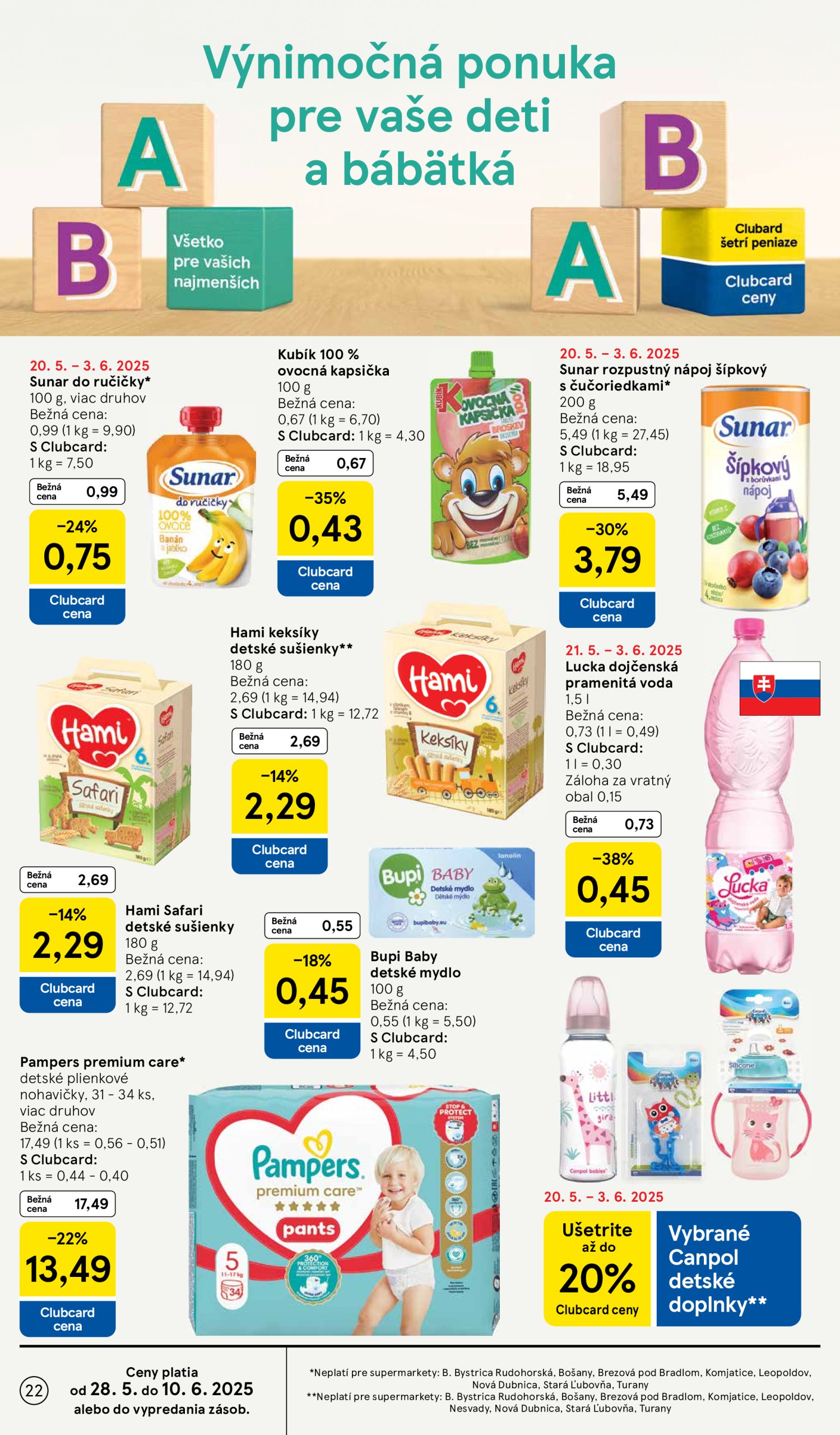 tesco - Tesco supermarket leták platný od 28.05. - 03.06. - page: 22