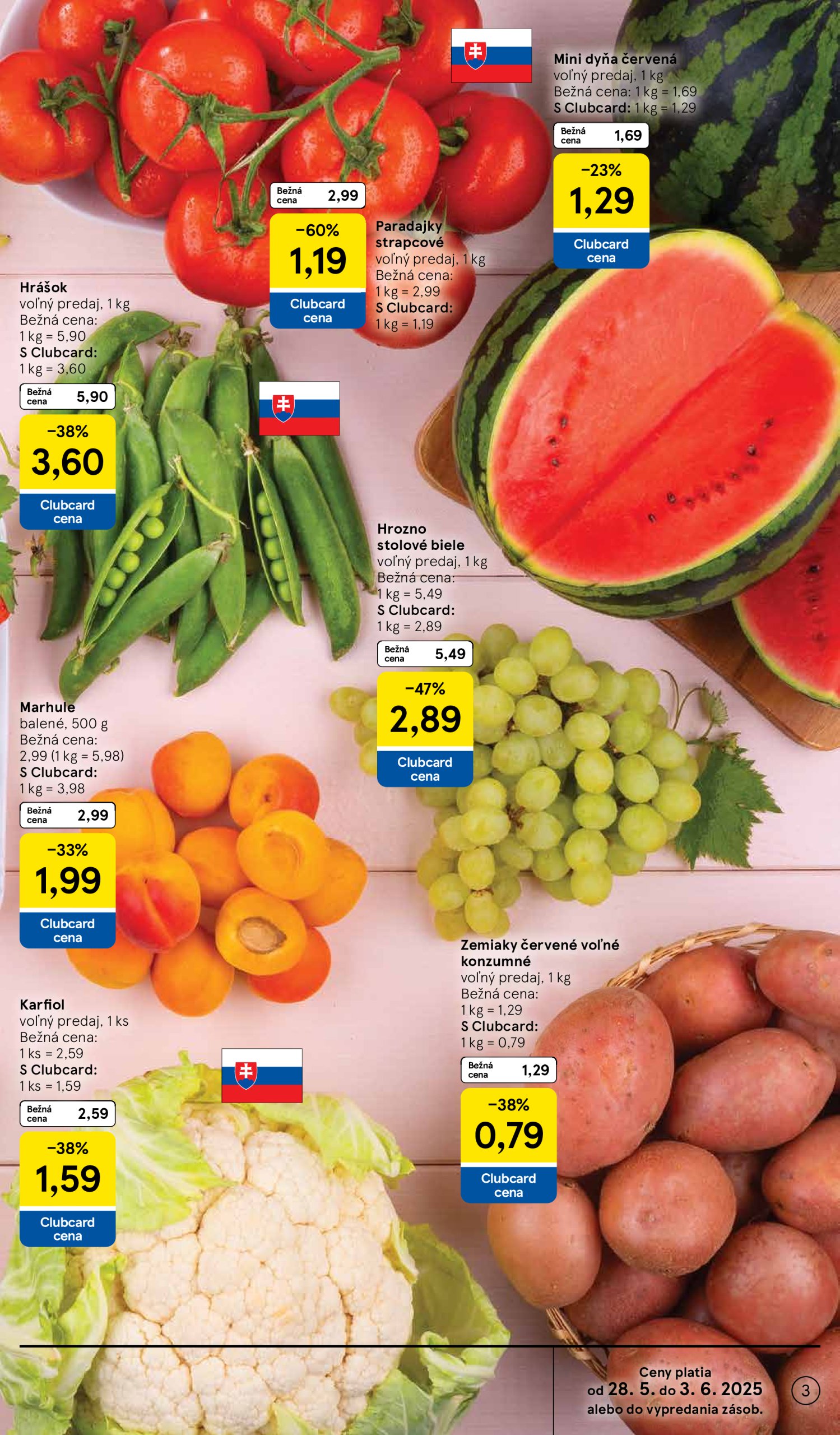 tesco - Tesco supermarket leták platný od 28.05. - 03.06. - page: 3