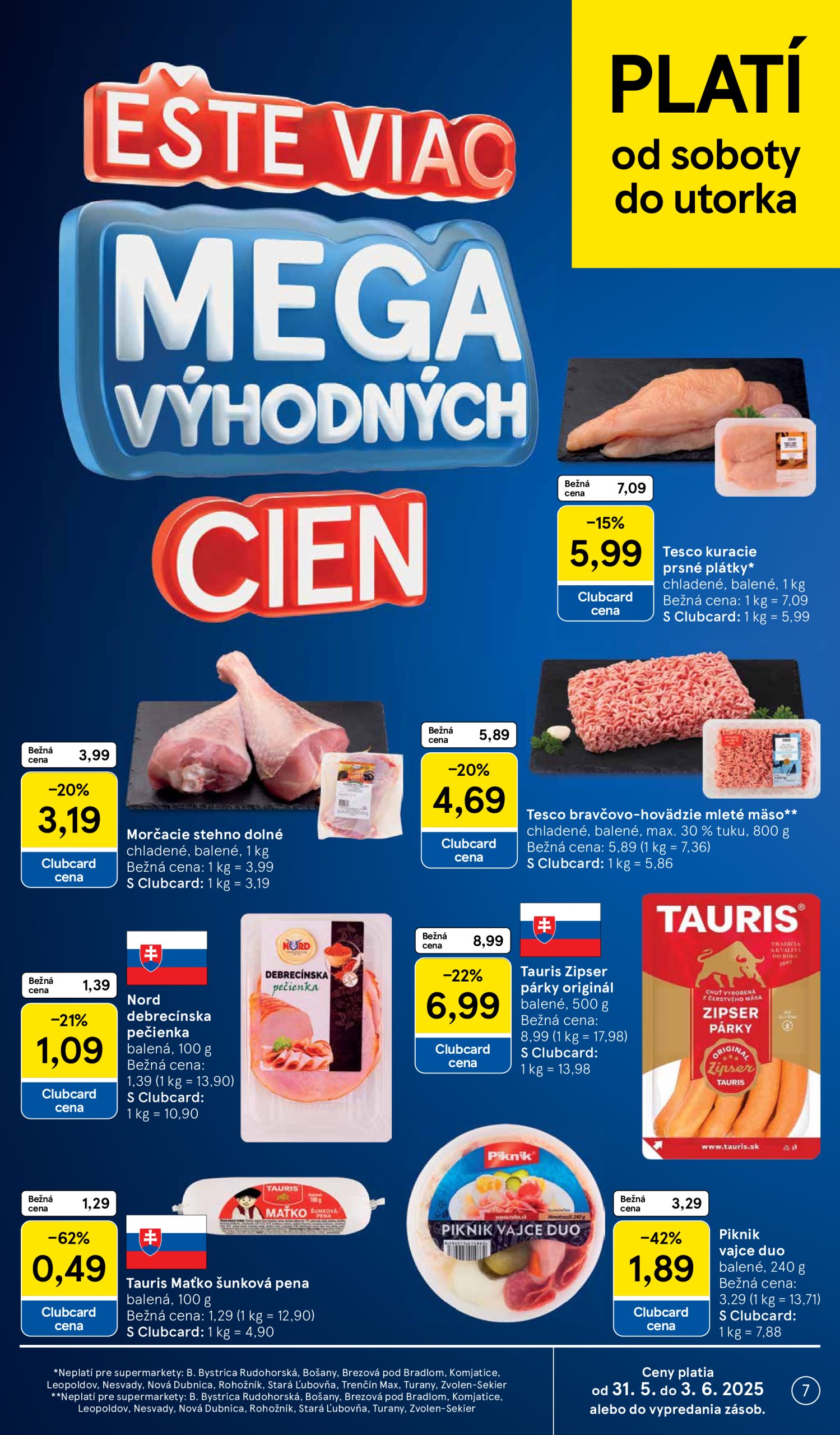 tesco - Tesco supermarket leták platný od 28.05. - 03.06. - page: 7
