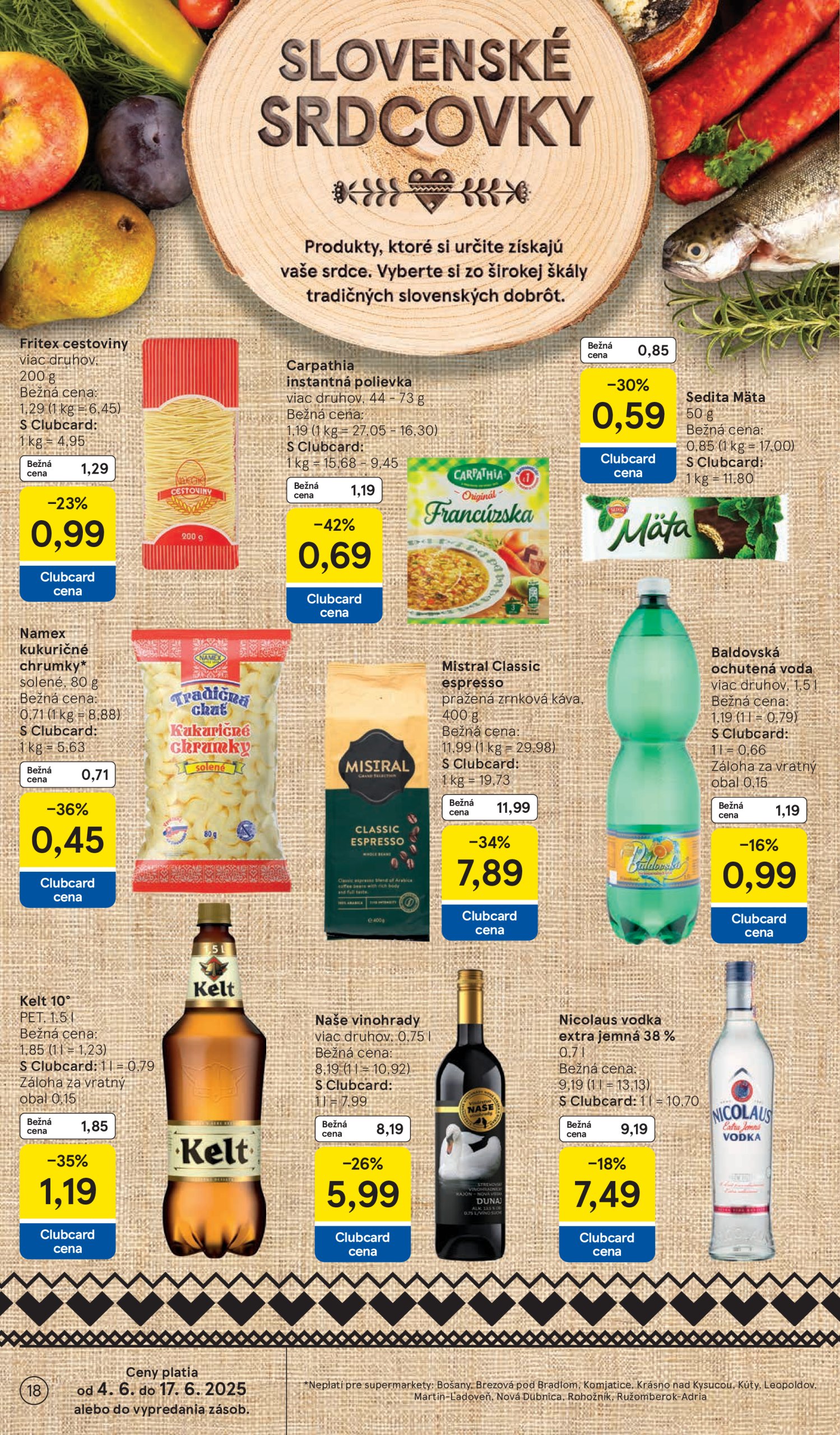 tesco - Tesco supermarket leták platný od 04.06. - 10.06. - page: 18