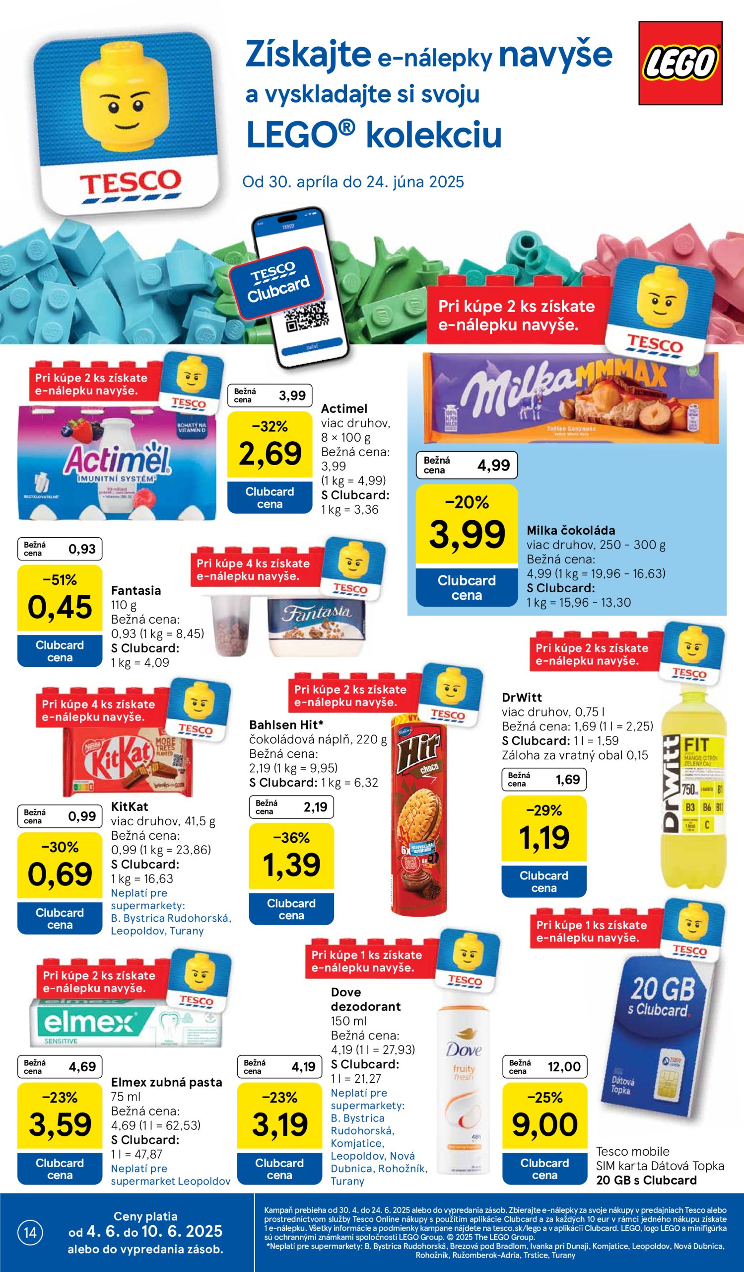 tesco - Tesco supermarket leták platný od 04.06. - 10.06. - page: 14