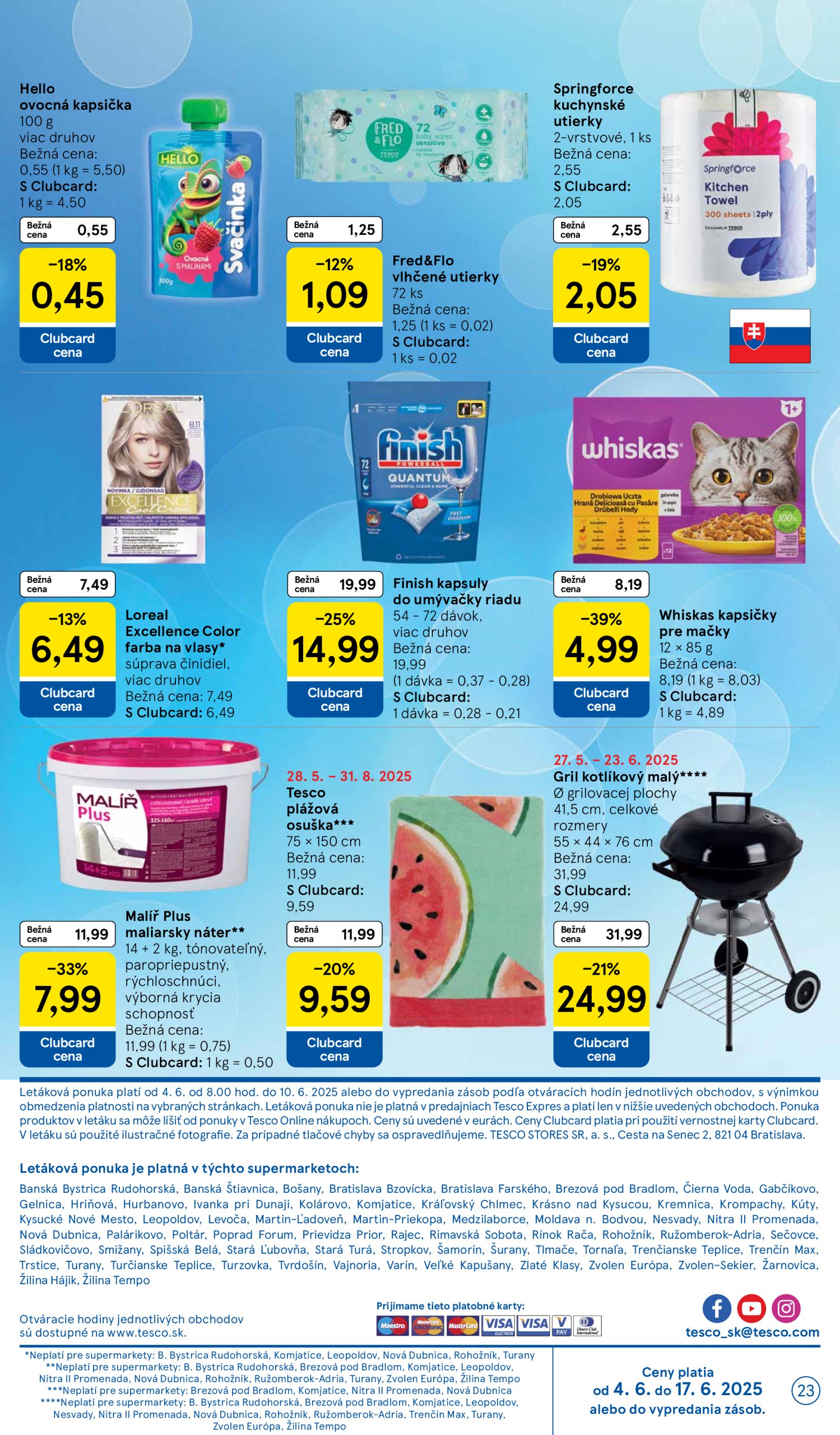 tesco - Tesco supermarket leták platný od 04.06. - 10.06. - page: 23