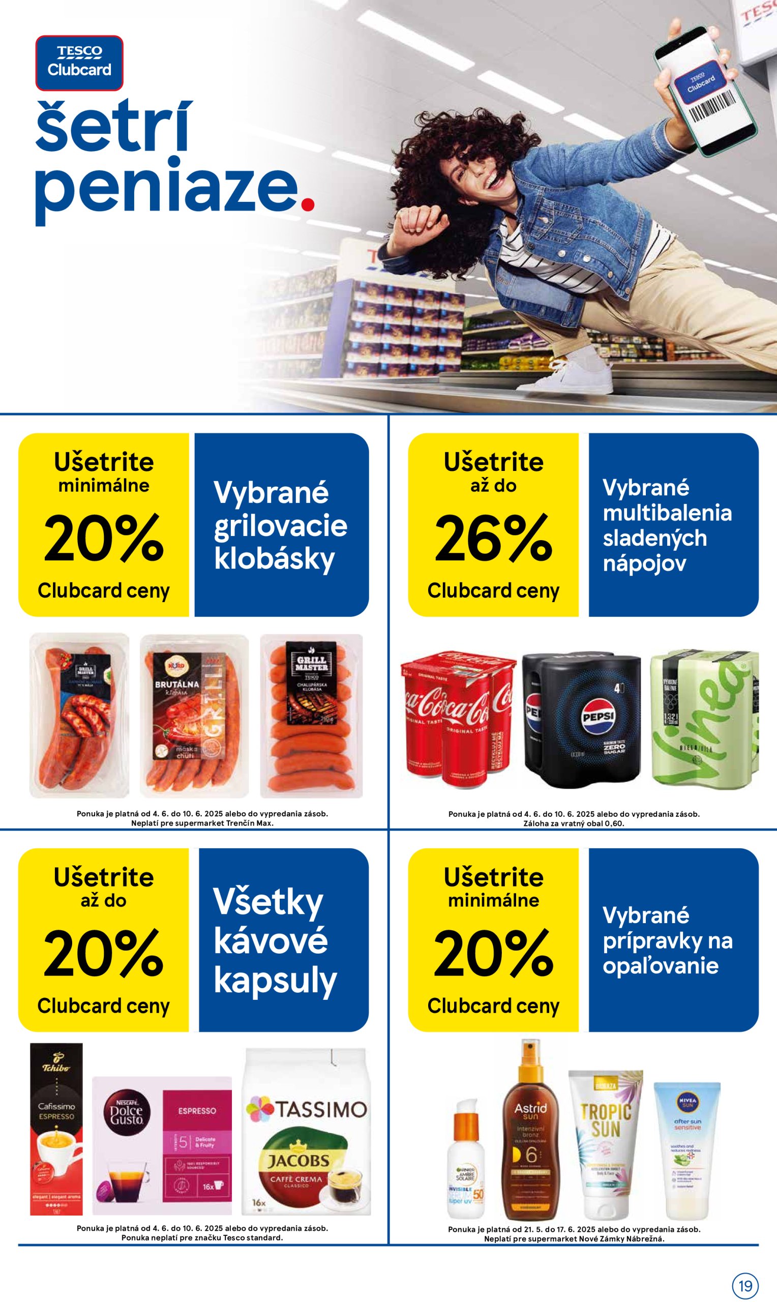 tesco - Tesco supermarket leták platný od 04.06. - 10.06. - page: 19