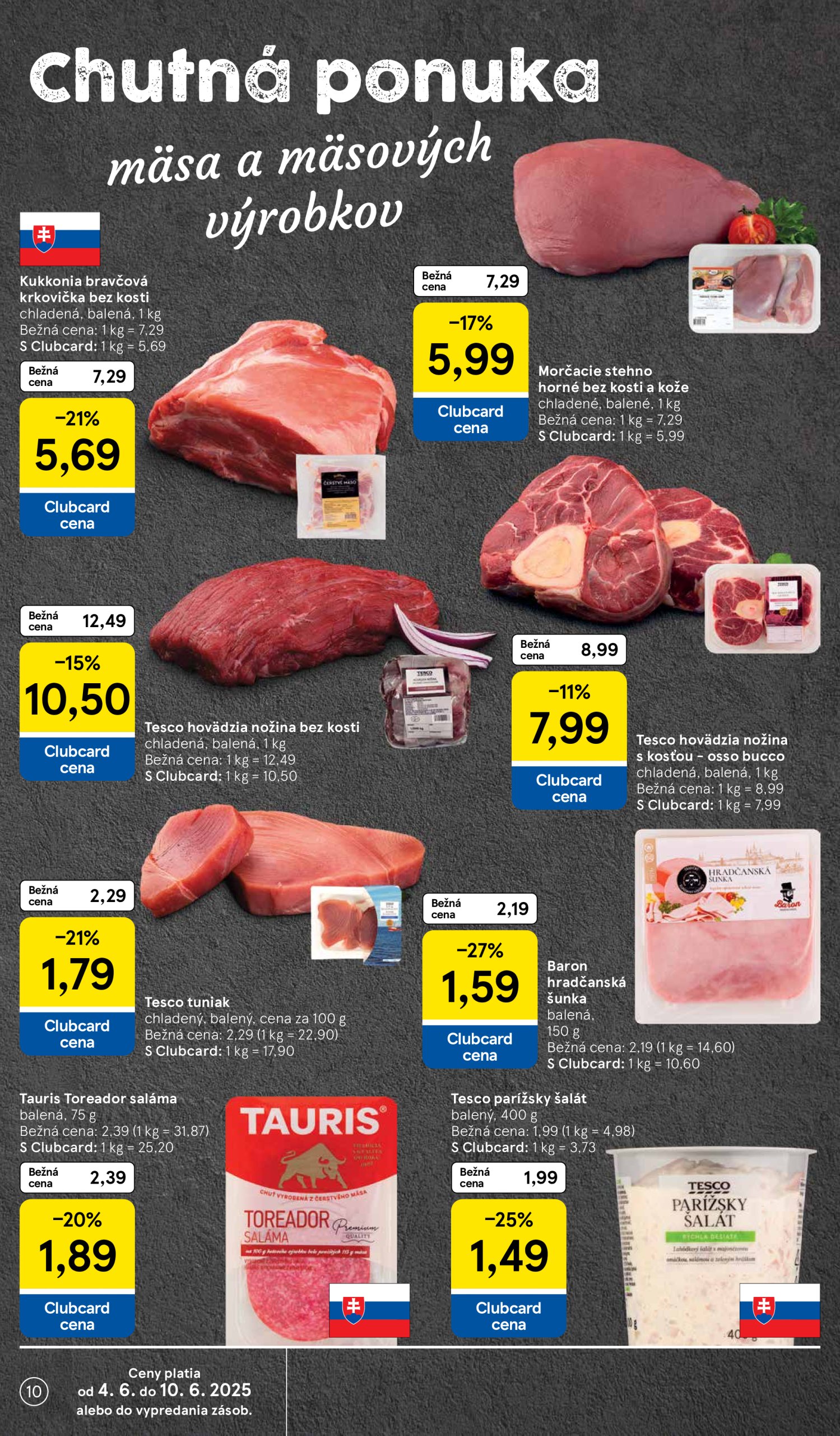 tesco - Tesco supermarket leták platný od 04.06. - 10.06. - page: 10