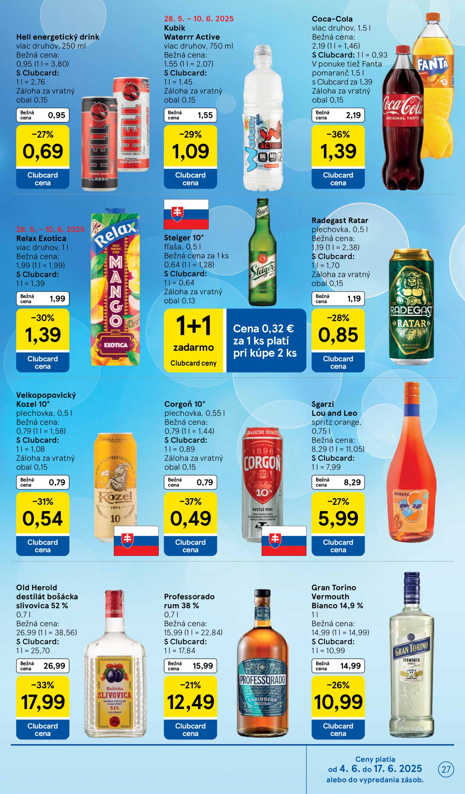tesco - Tesco leták platný od 04.06. - 10.06. - page: 27 tesco - Tesco leták platný od 04.06. - 10.06. - page: 27