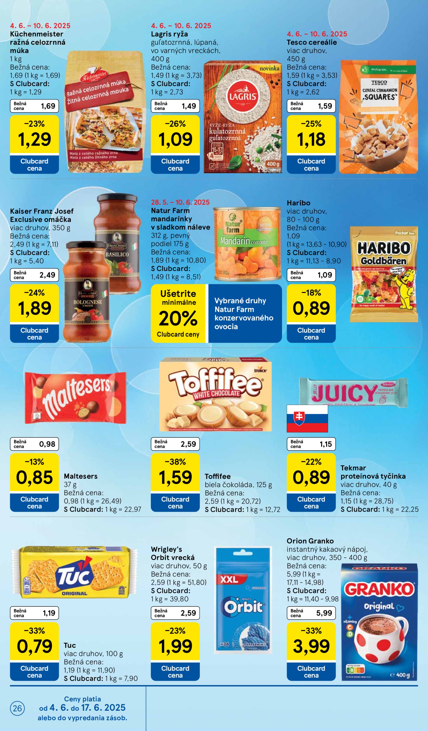 tesco - Tesco leták platný od 04.06. - 10.06. - page: 26 tesco - Tesco leták platný od 04.06. - 10.06. - page: 26