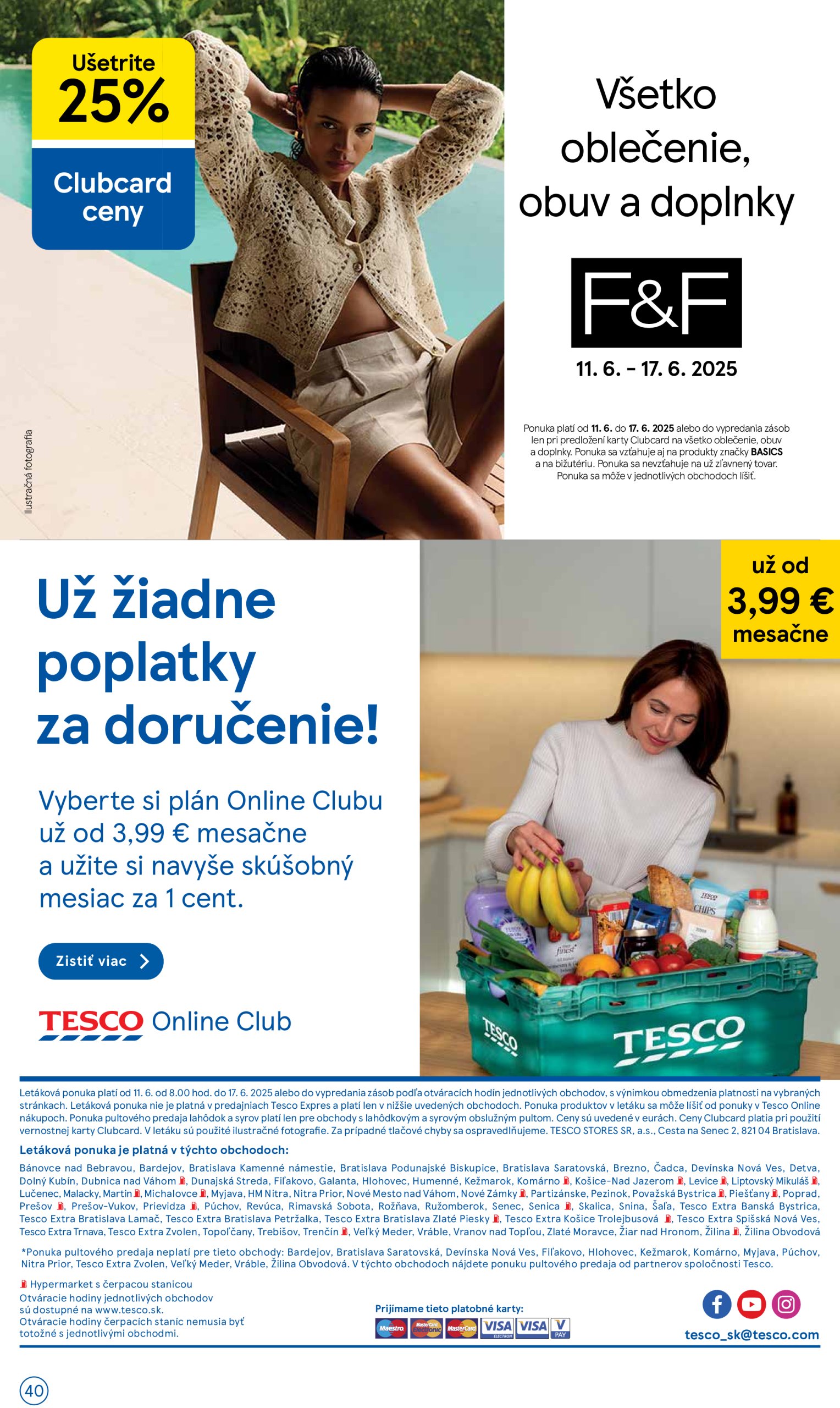 tesco - Leták Tesco platný od 11.06. do 17.06. - page: 40 tesco - Leták Tesco platný od 11.06. do 17.06. - page: 40