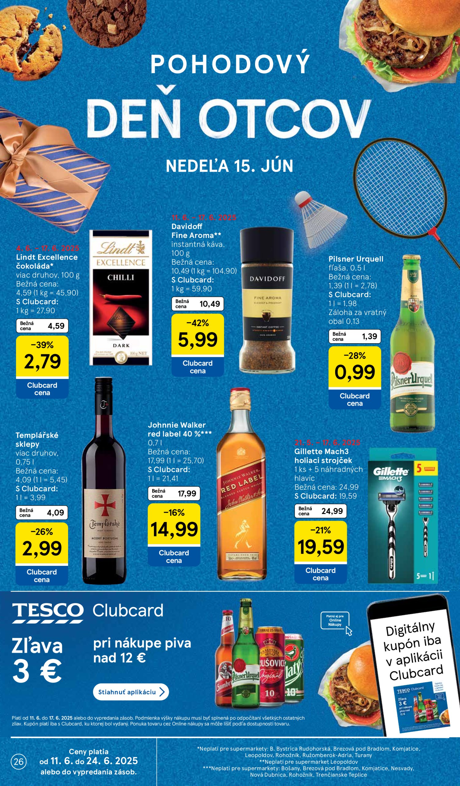 tesco - Leták Tesco supermarket platný od 11.06. do 17.06. - page: 26