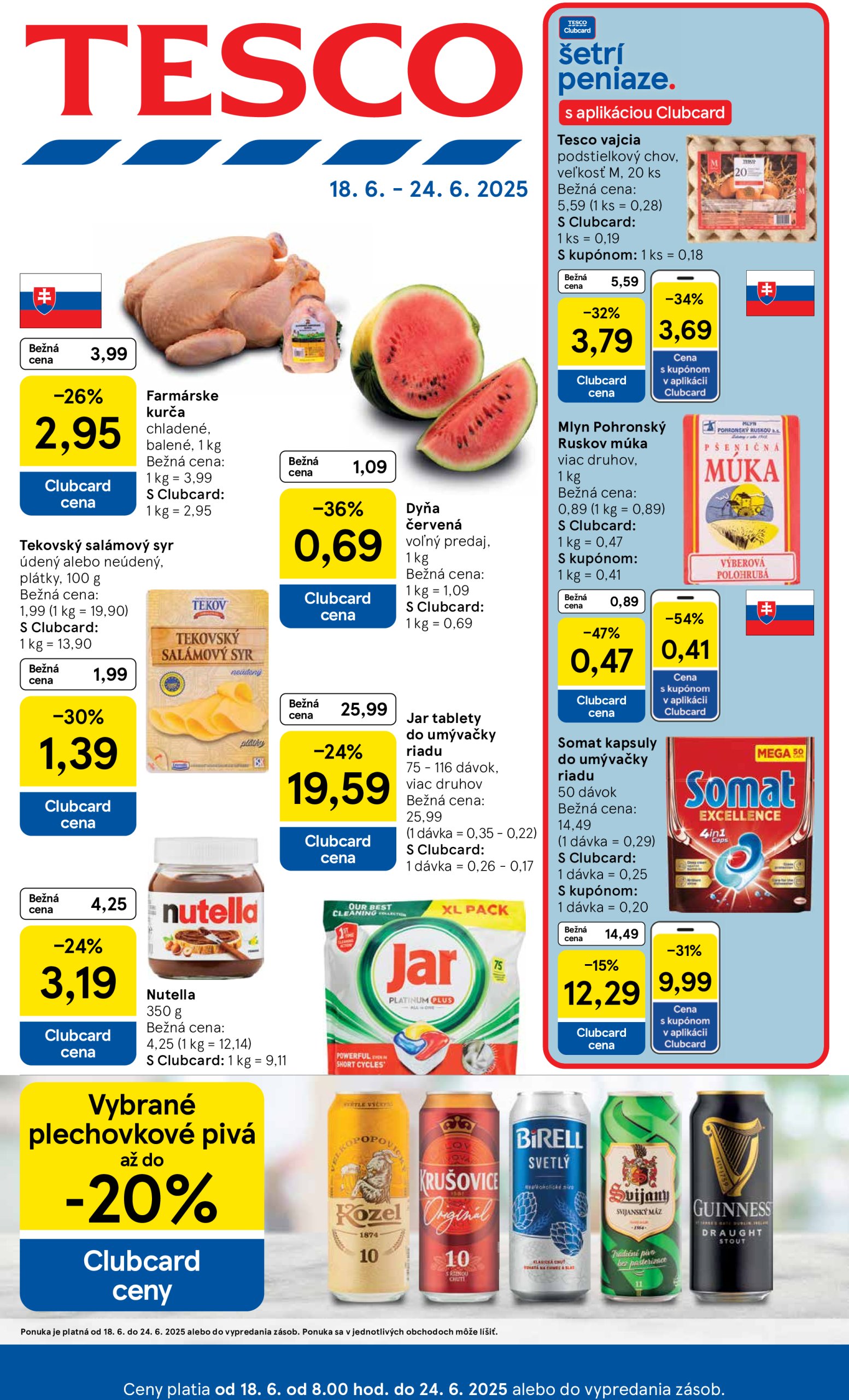 tesco - Leták Tesco platný od 18.06. do 24.06. - page: 1 tesco - Leták Tesco platný od 18.06. do 24.06. - page: 1