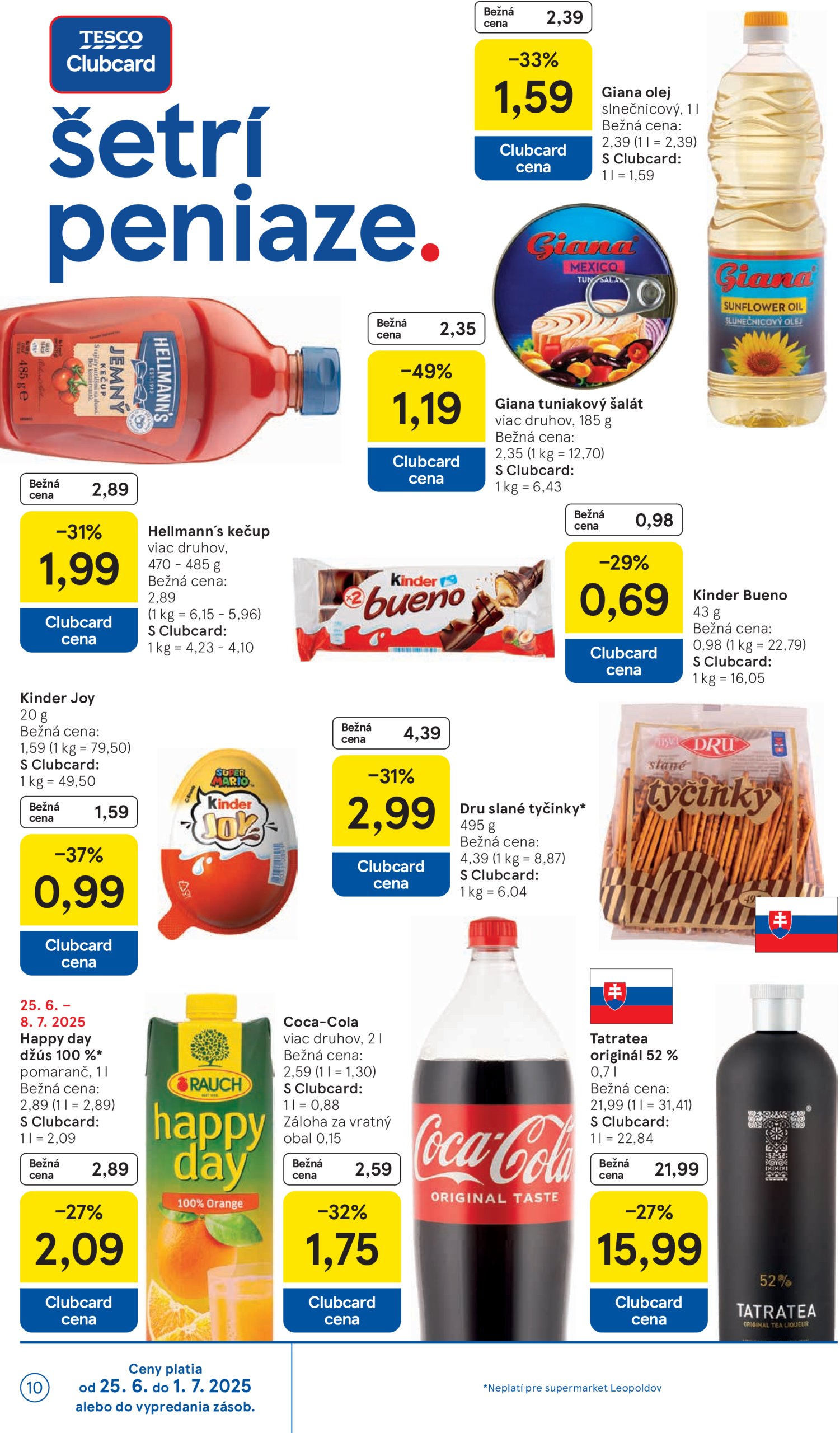 tesco - Leták Tesco - Supermarket platný od 25.06. do 01.07. - page: 10