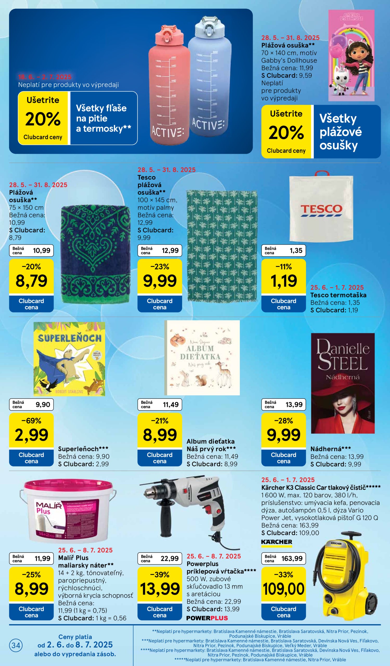 tesco - Leták Tesco platný od 25.06. do 01.07. - page: 34 tesco - Leták Tesco platný od 25.06. do 01.07. - page: 34
