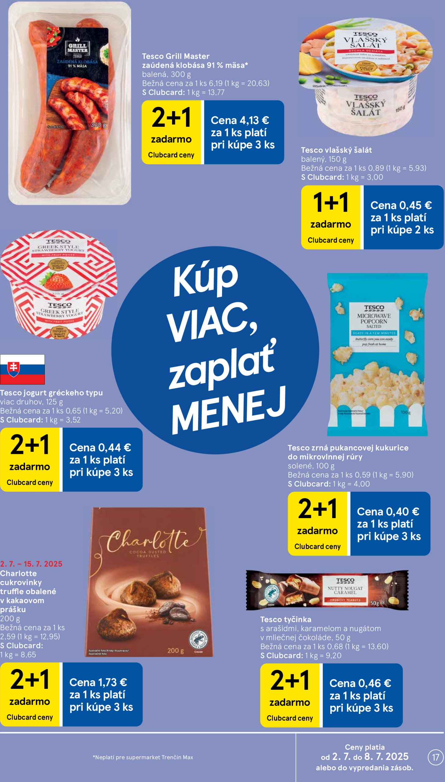 tesco - Leták Tesco supermarket platný od 02.07. do 08.07. - page: 17