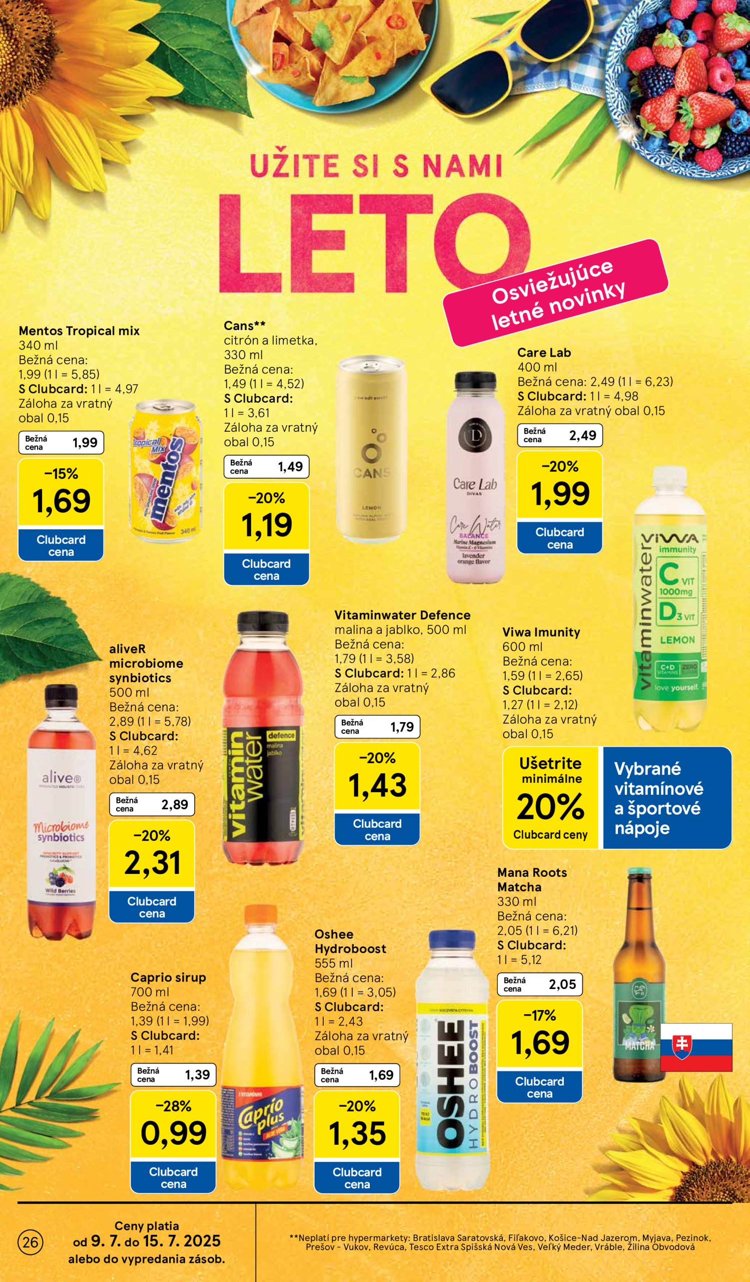 tesco - Leták Tesco platný od 09.07. do 15.07. - page: 26