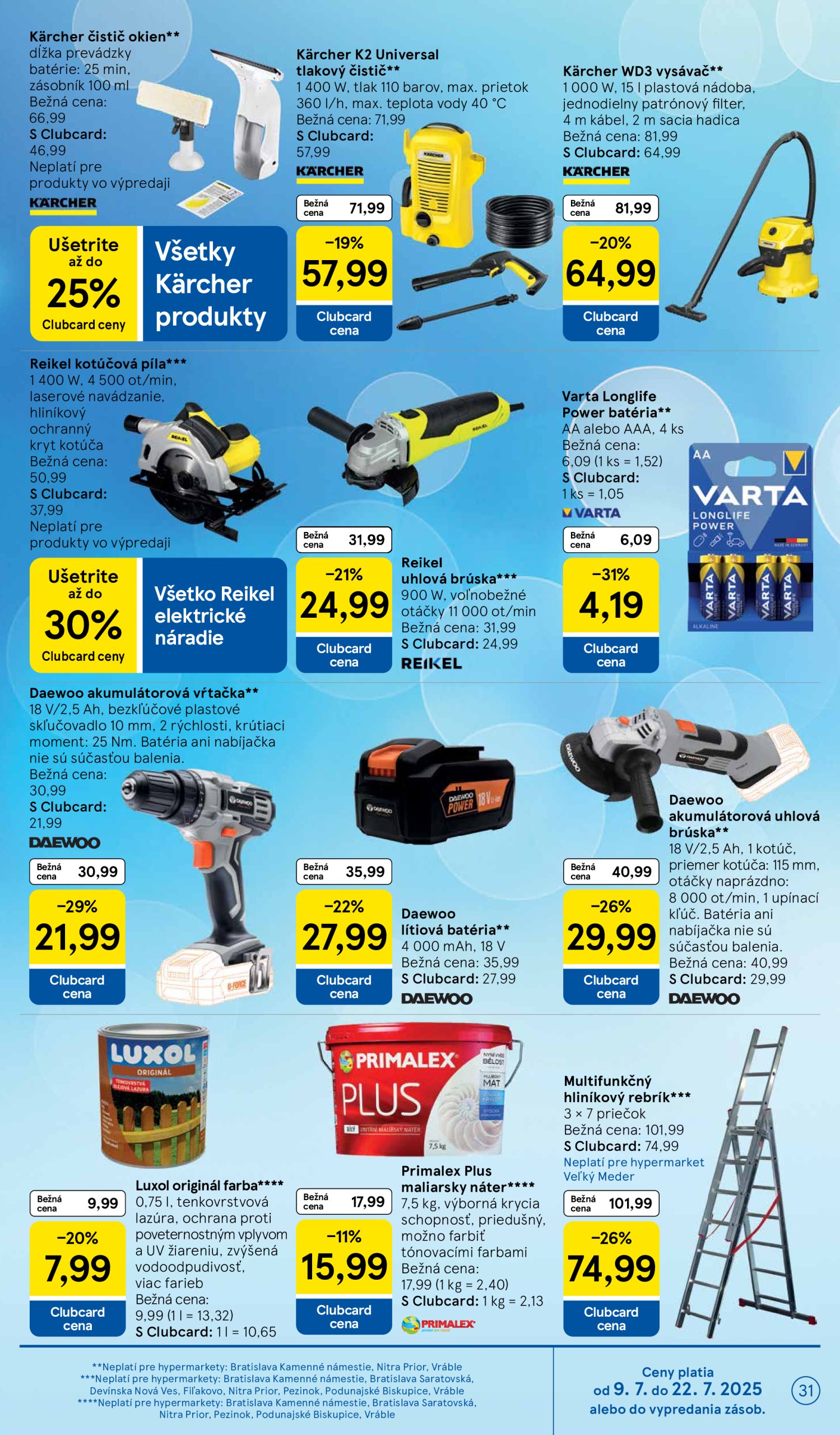 tesco - Leták Tesco platný od 09.07. do 15.07. - page: 31