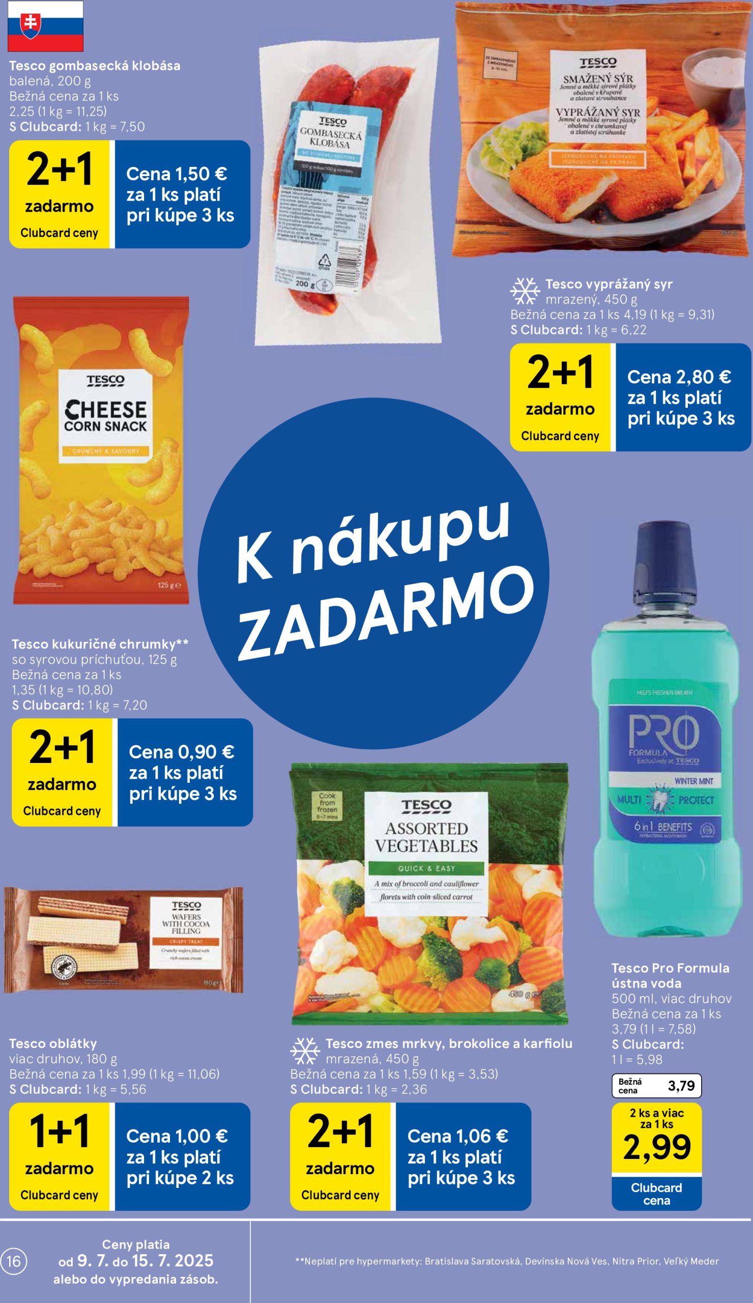 tesco - Leták Tesco platný od 09.07. do 15.07. - page: 16