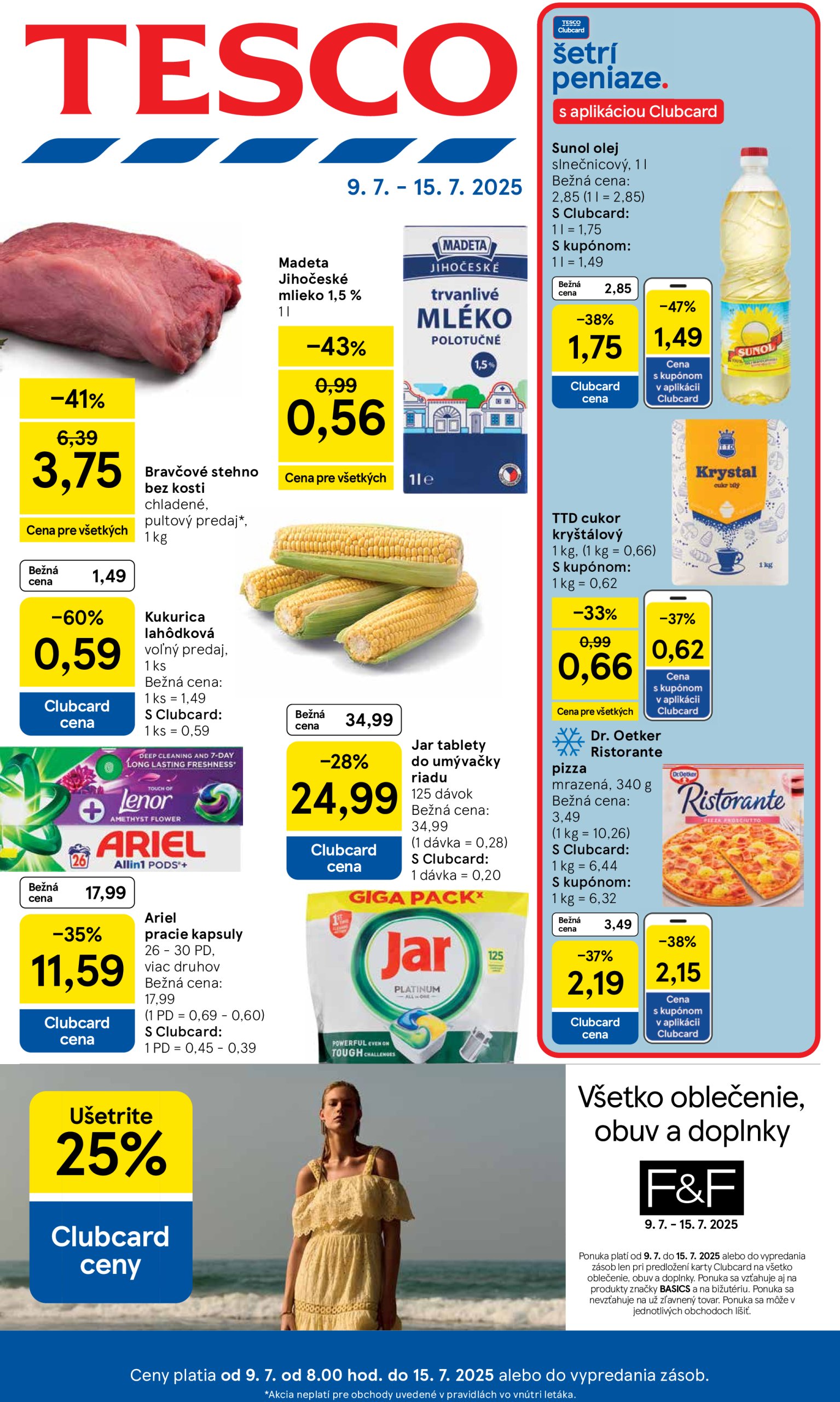 tesco - Leták Tesco platný od 09.07. do 15.07.