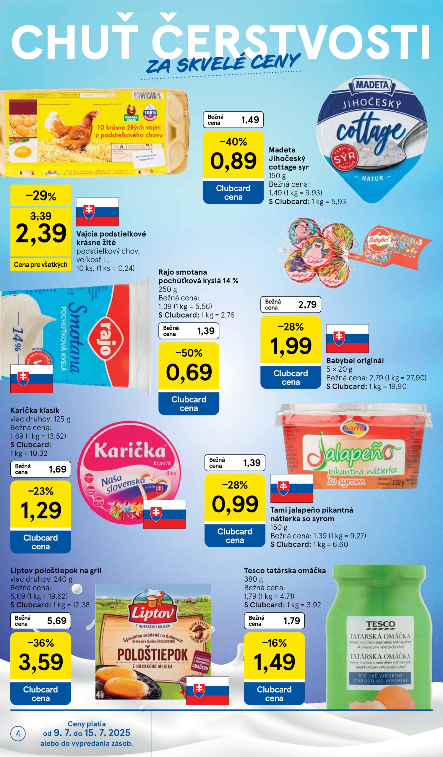 tesco - Leták Tesco platný od 09.07. do 15.07. - page: 4