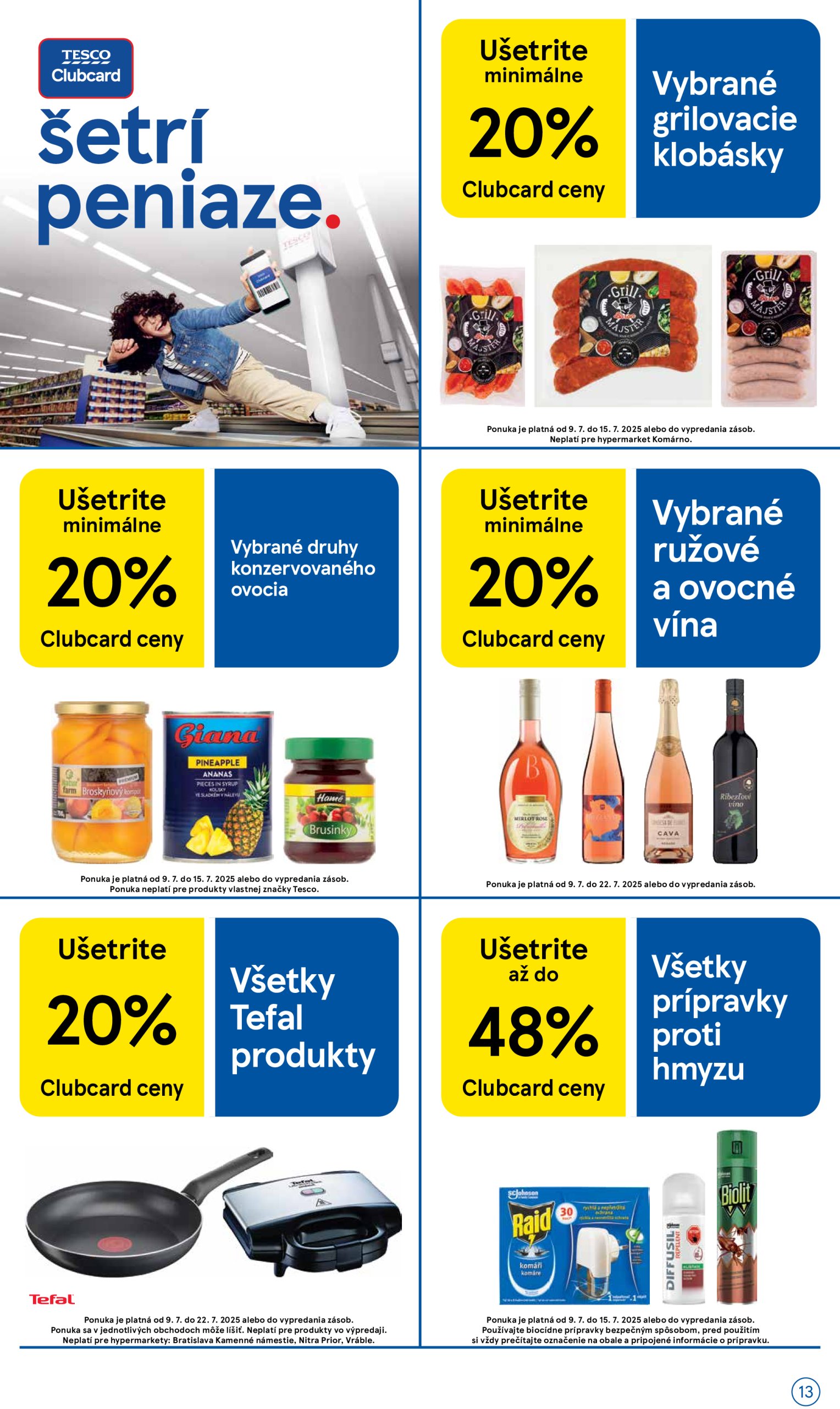 tesco - Leták Tesco platný od 09.07. do 15.07. - page: 13