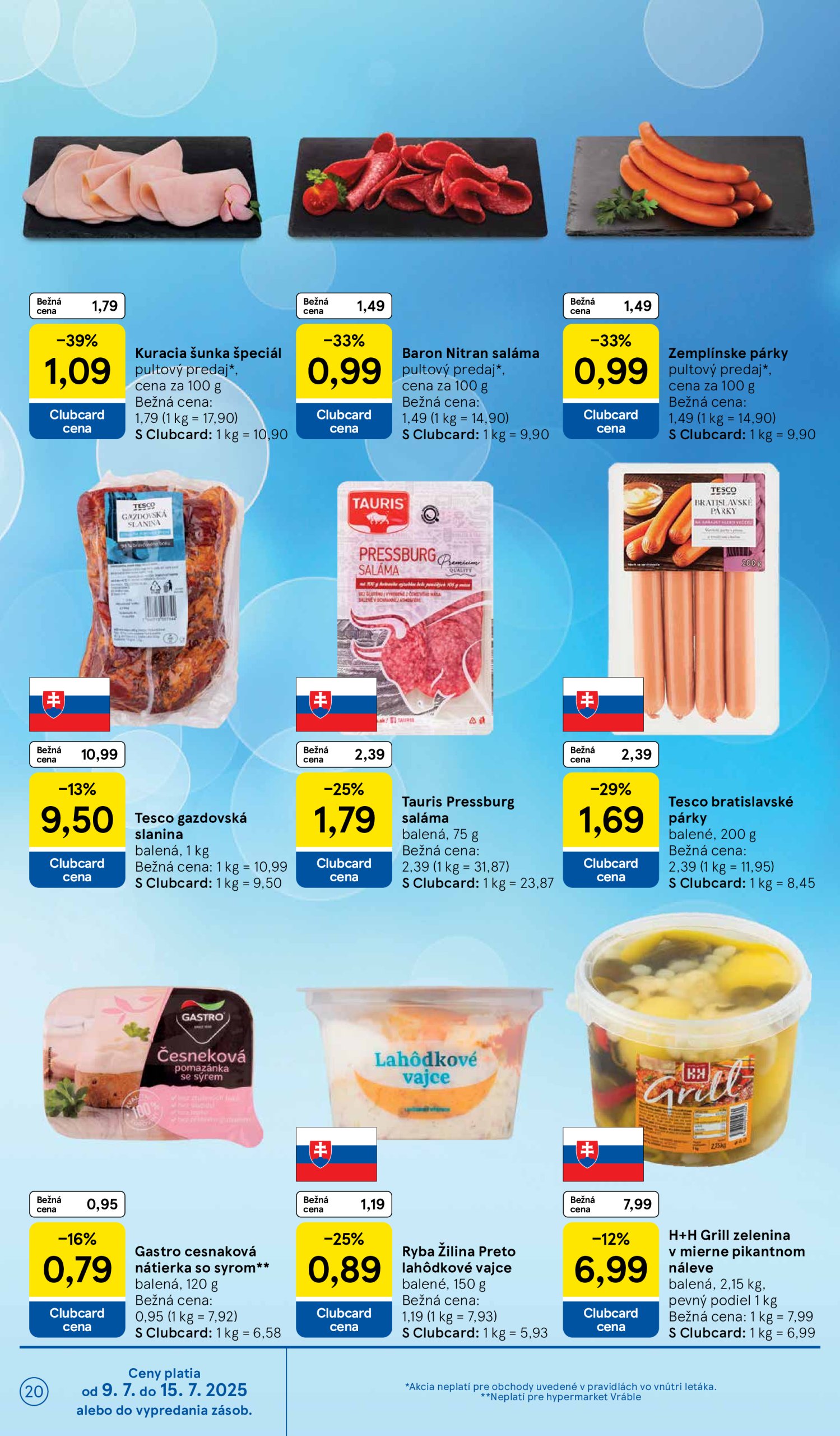 tesco - Leták Tesco platný od 09.07. do 15.07. - page: 20