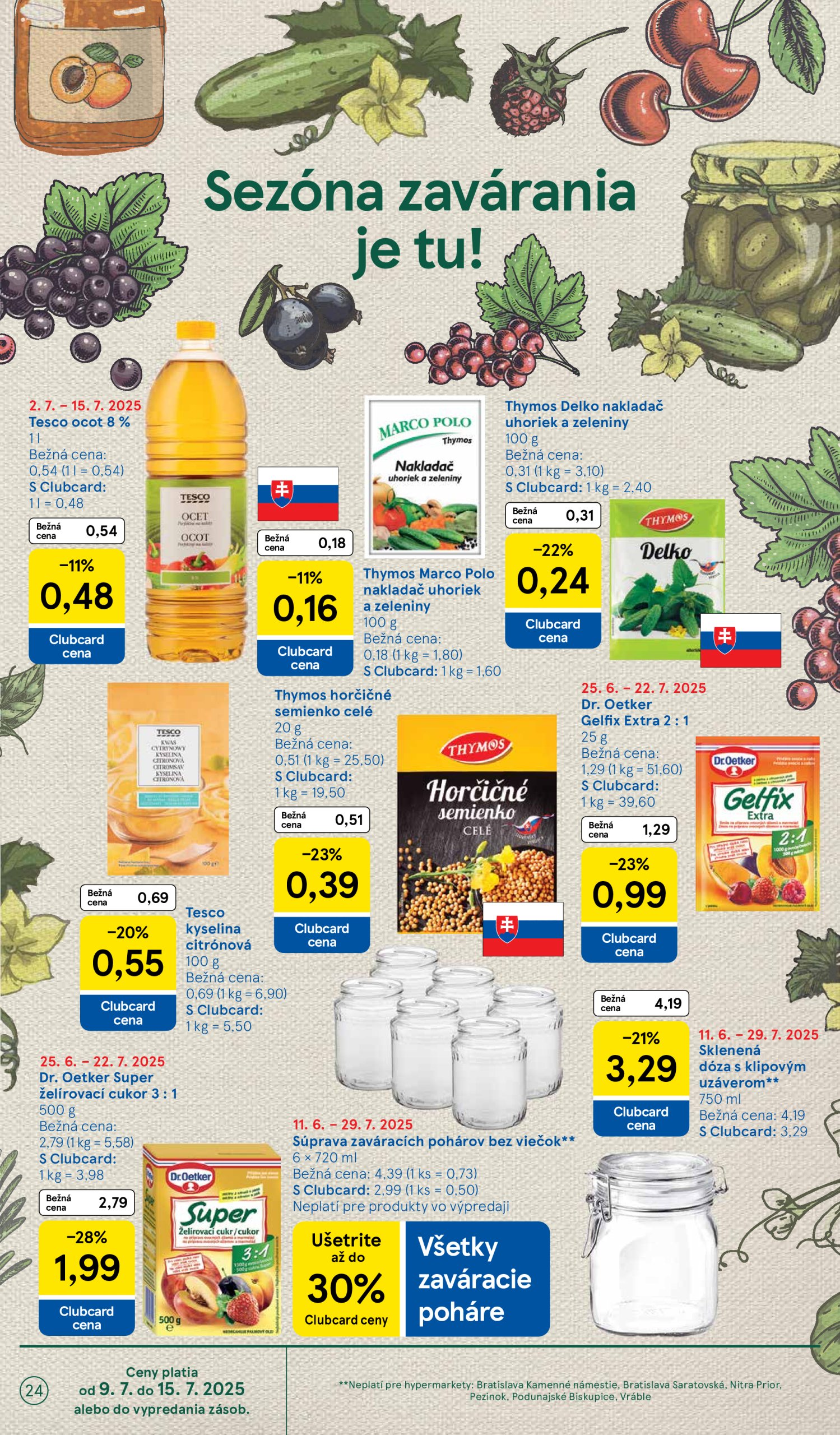 tesco - Leták Tesco platný od 09.07. do 15.07. - page: 24