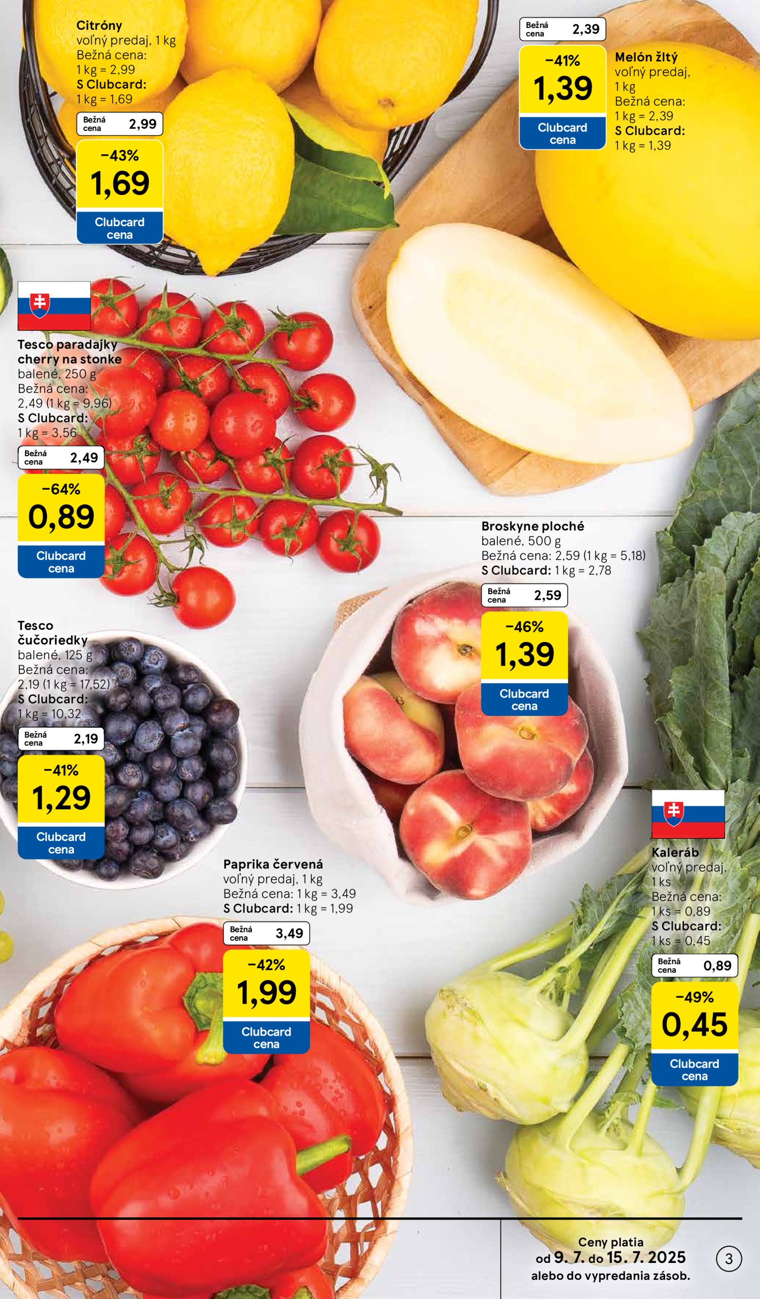 tesco - Leták Tesco supermarket platný od 09.07. do 15.07. - page: 3