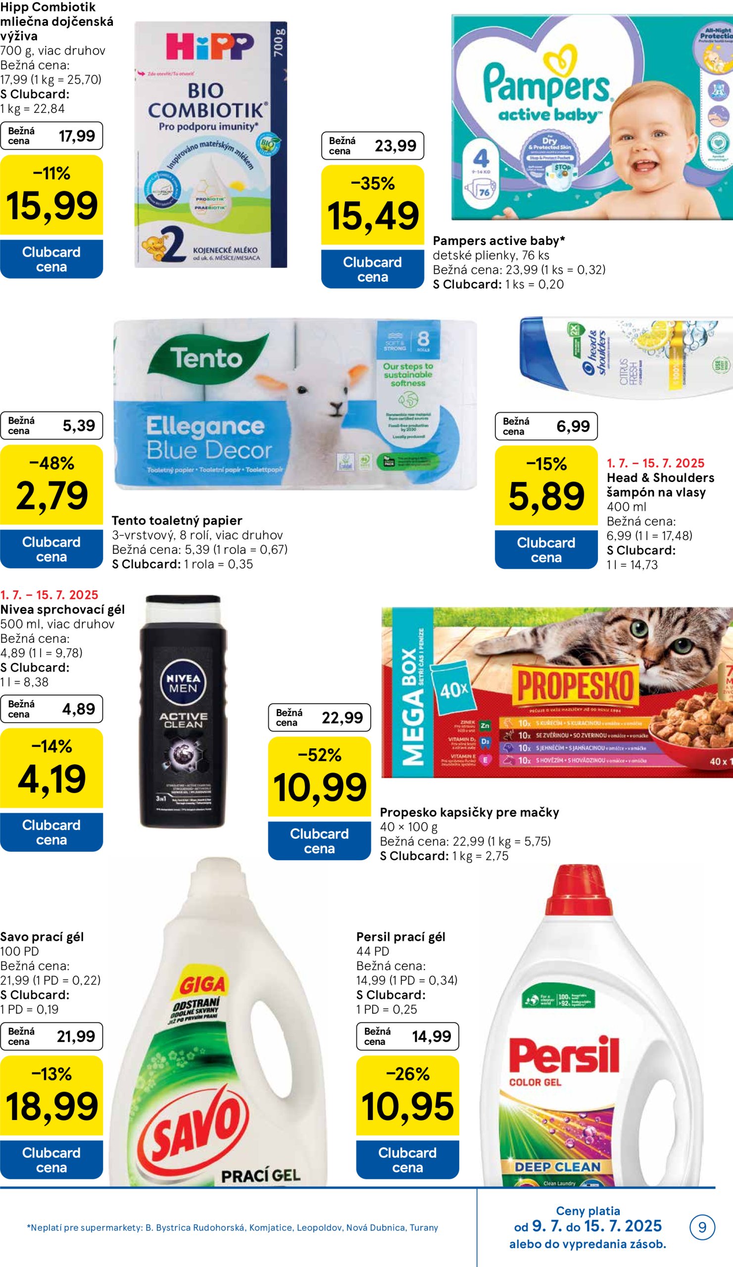 tesco - Leták Tesco supermarket platný od 09.07. do 15.07. - page: 9