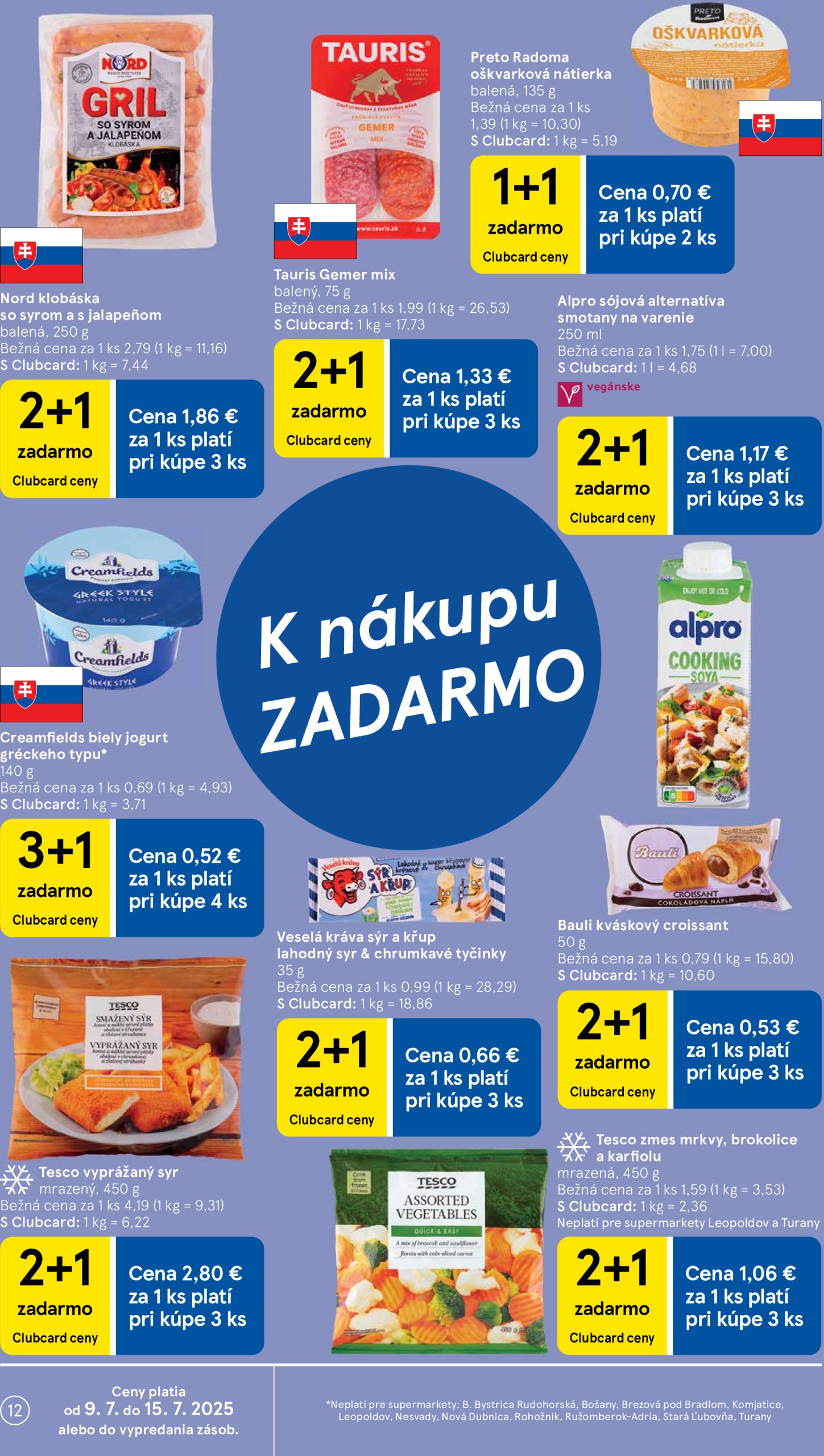 tesco - Leták Tesco supermarket platný od 09.07. do 15.07. - page: 12