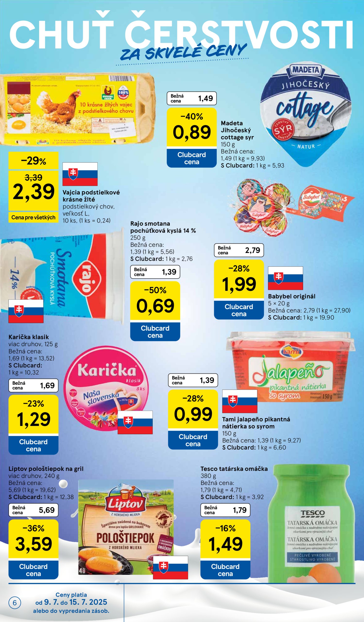 tesco - Leták Tesco supermarket platný od 09.07. do 15.07. - page: 6